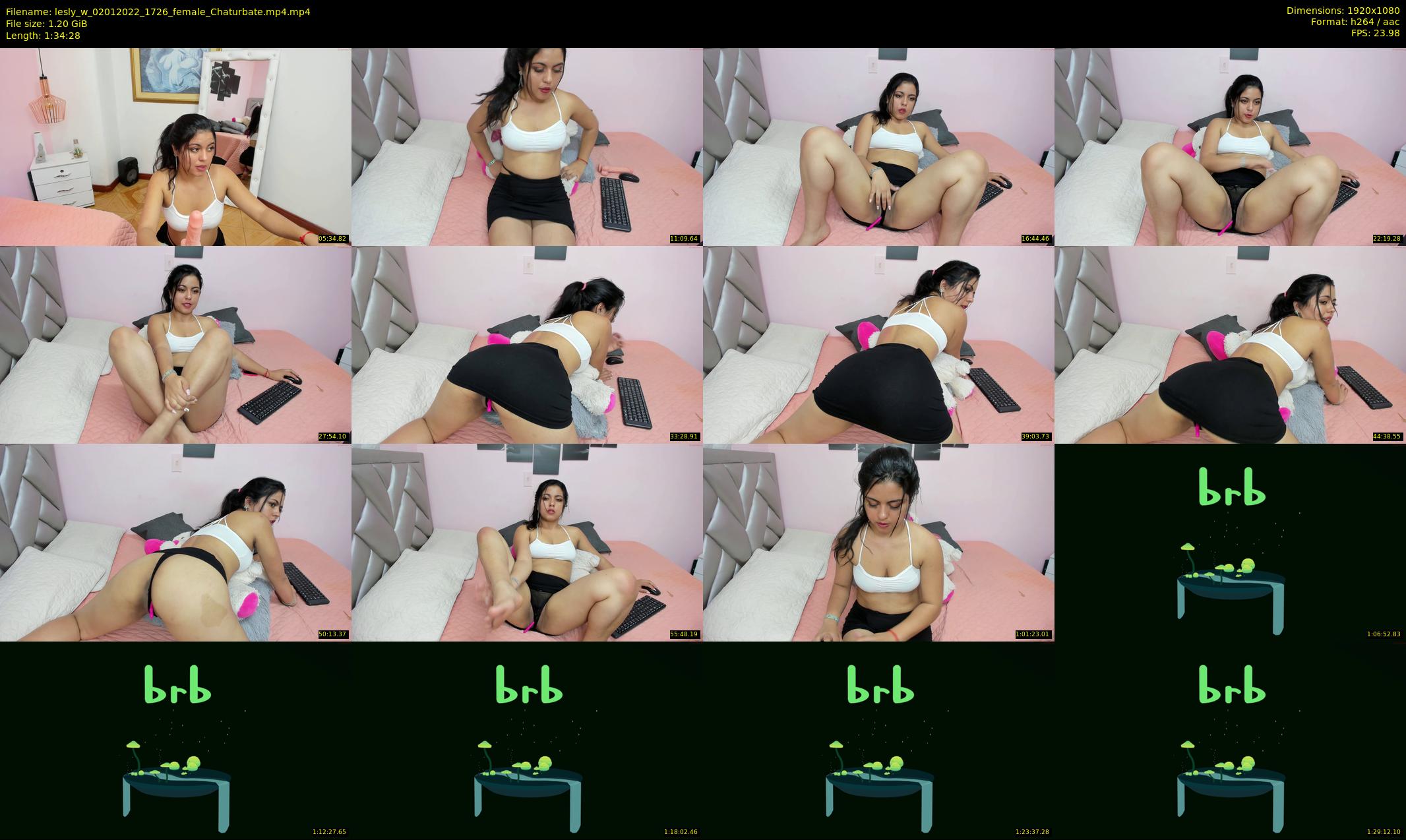 lesly_w — 95 minute Chaturbate female cam show recording, 1080p, Jan 2, 2022