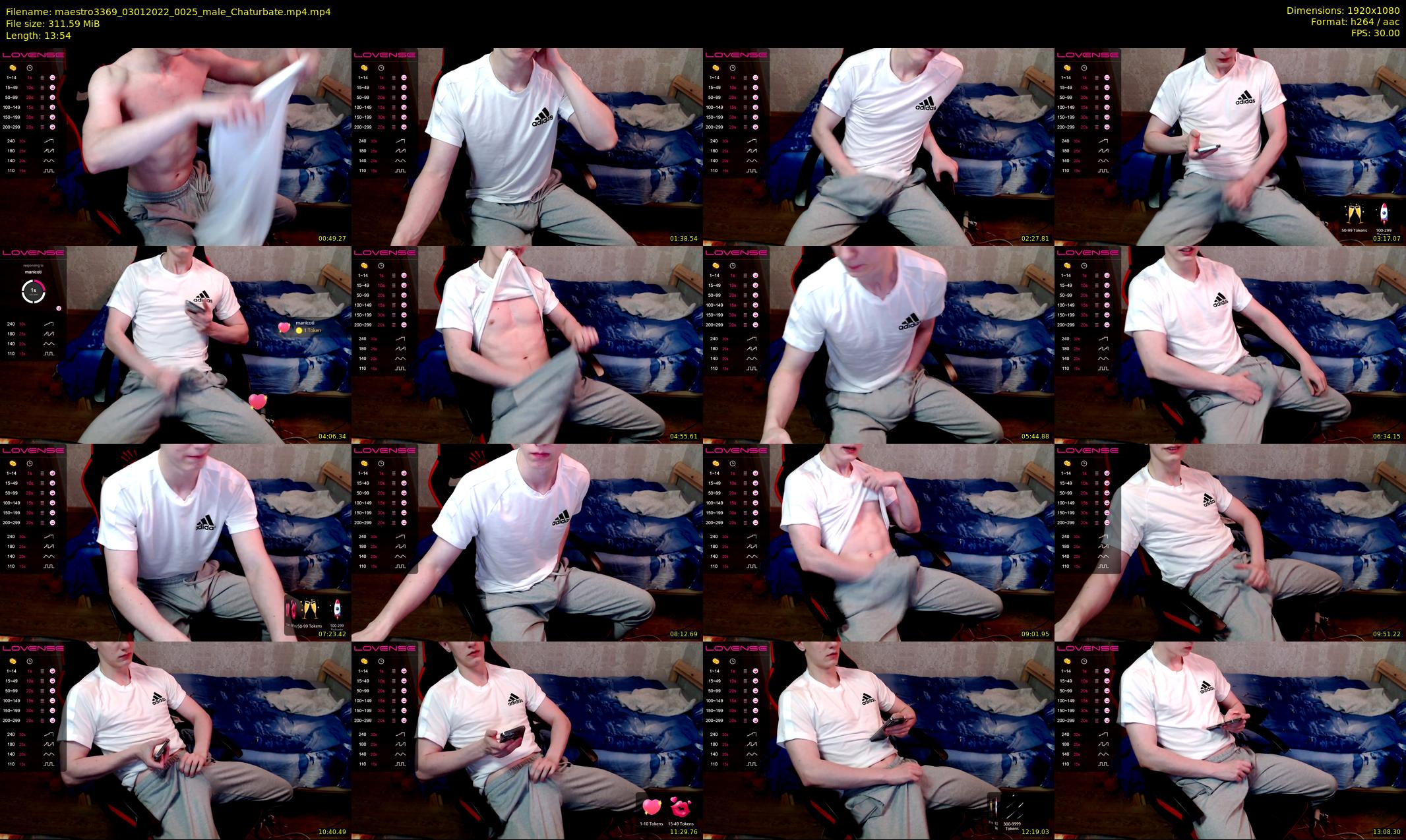 maestro3369 — 14 minute Chaturbate male cam show recording, 1080p, Jan 3, 2022