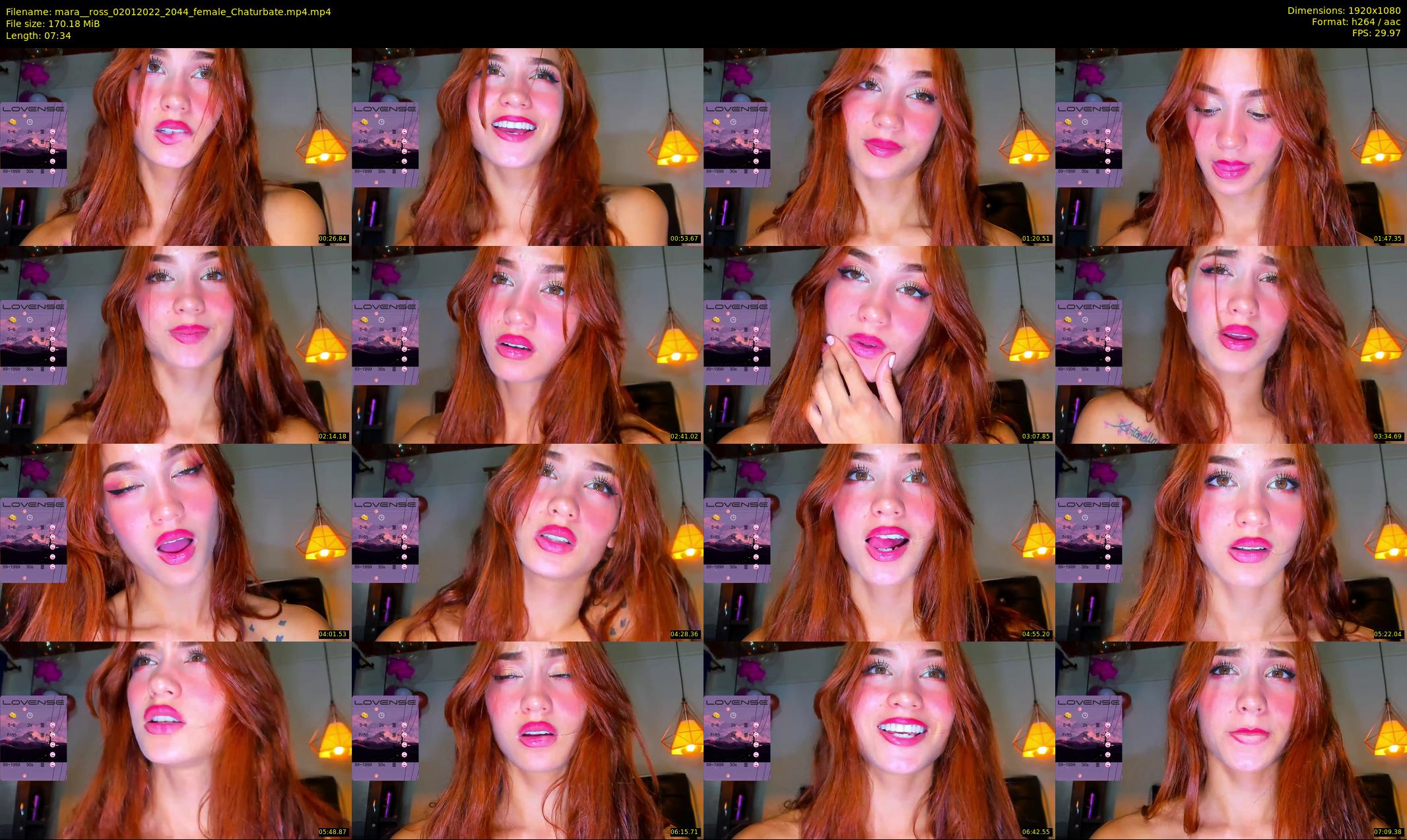 mara__ross — 8 minute Chaturbate female cam show recording, 1080p, Jan 2, 2022