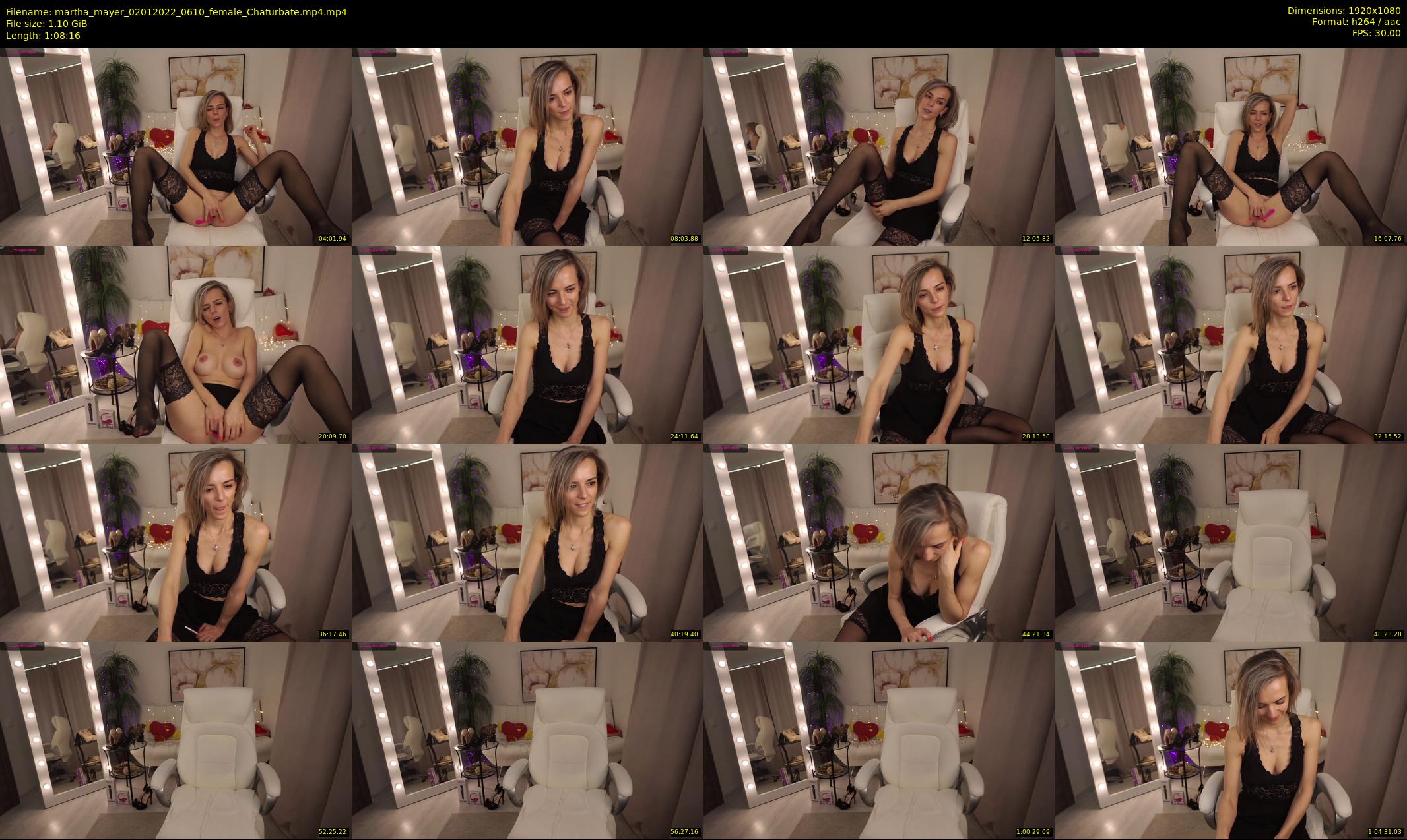 martha_mayer — 69 minute Chaturbate female cam show recording, 1080p, Jan 2, 2022