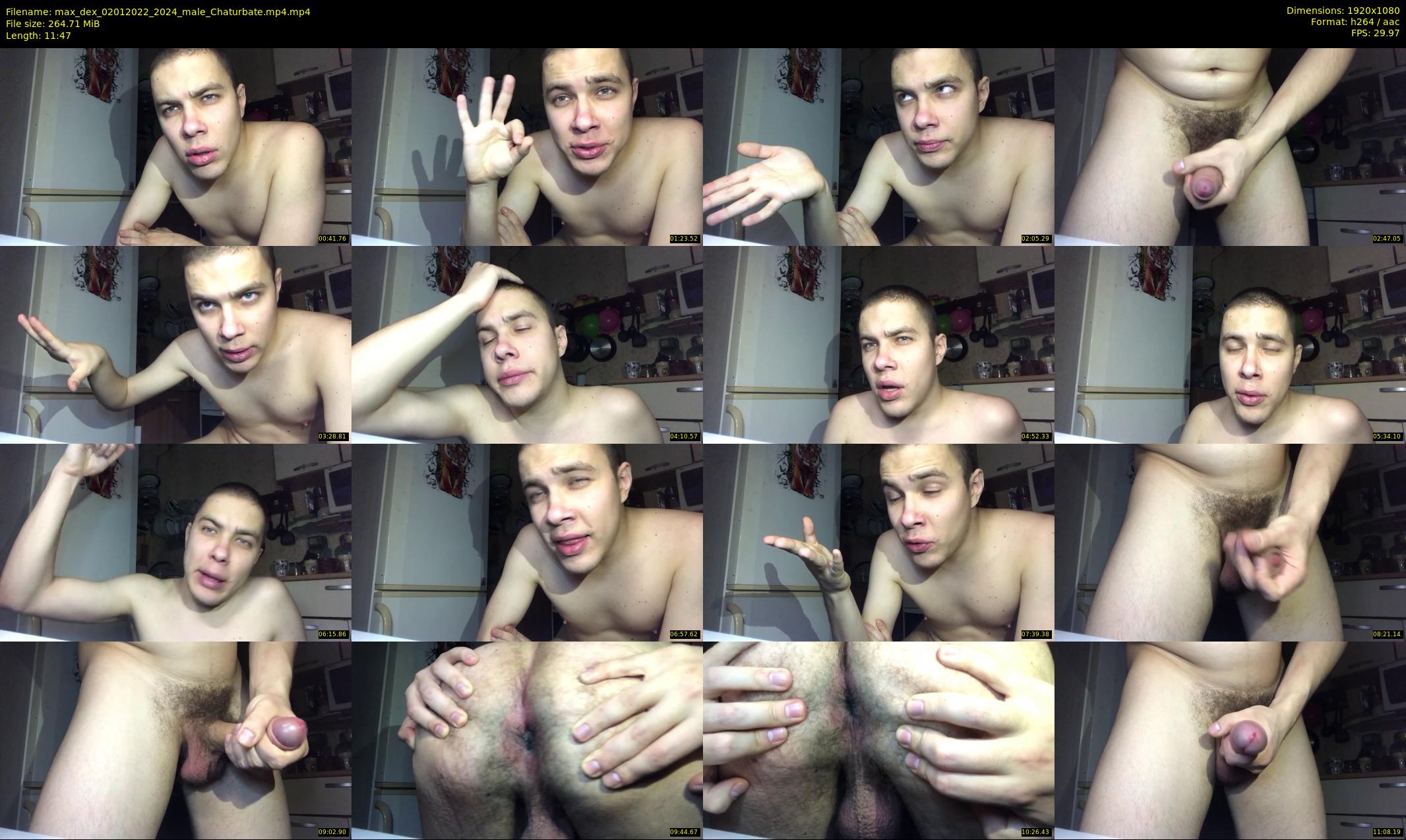 max_dex — 12 minute Chaturbate male cam show recording, 1080p, Jan 2, 2022