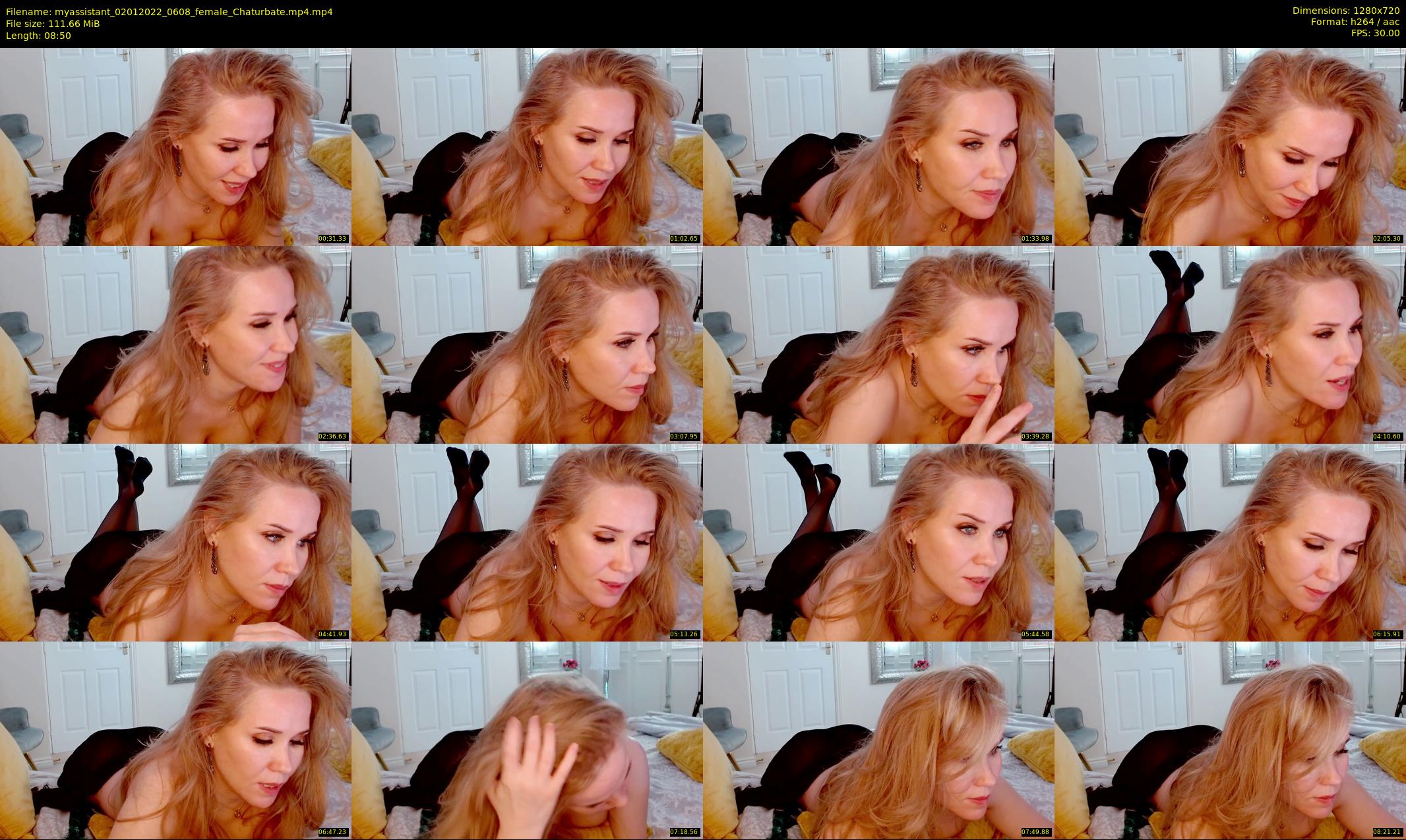 myassistant — 9 minute Chaturbate female cam show recording, 720p, Jan 2, 2022