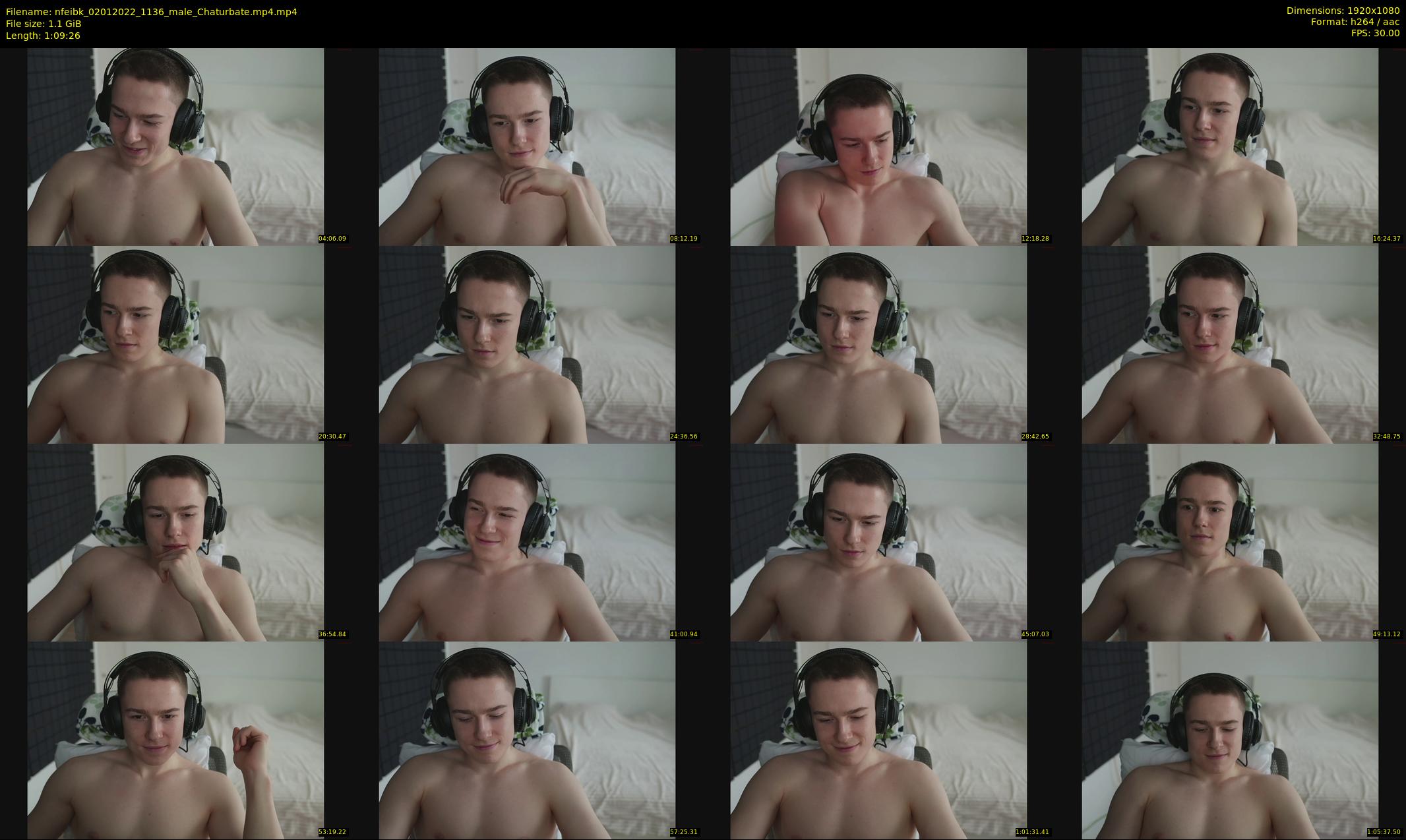 nfeibk — 70 minute Chaturbate male cam show recording, 1080p, Jan 2, 2022