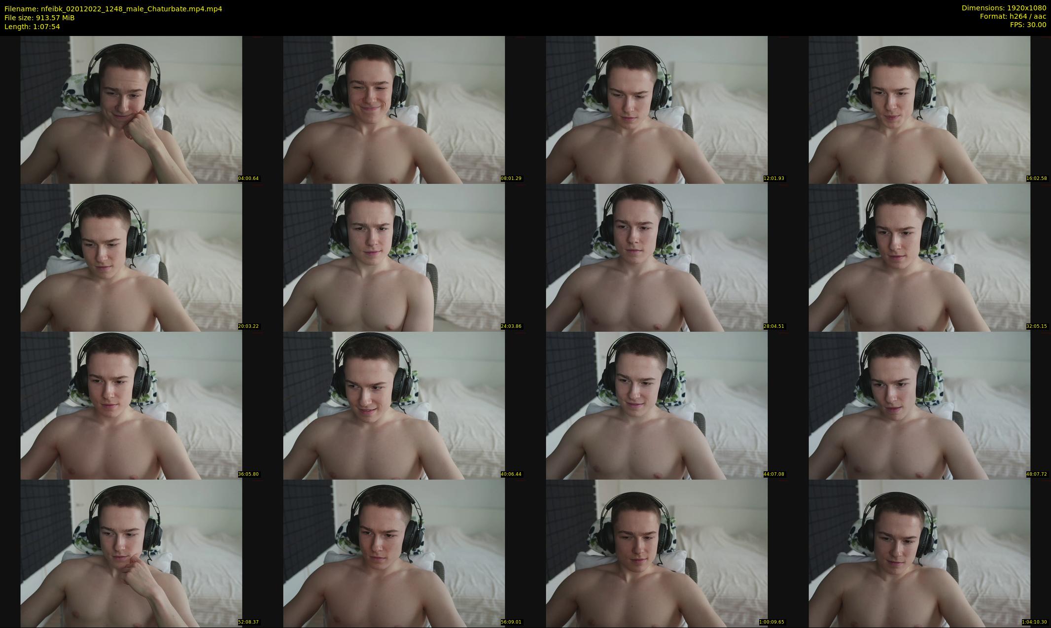 nfeibk — 68 minute Chaturbate male cam show recording, 1080p, Jan 2, 2022