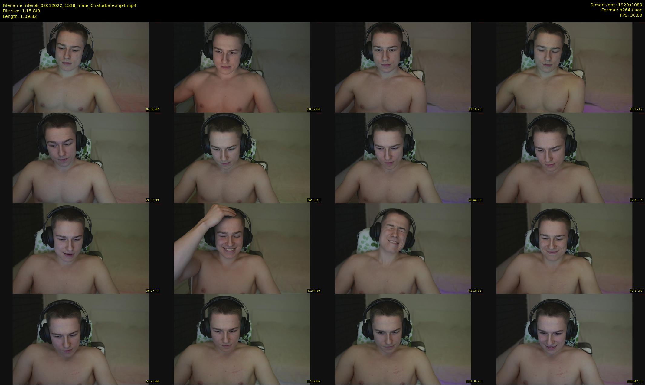 nfeibk — 70 minute Chaturbate male cam show recording, 1080p, Jan 2, 2022
