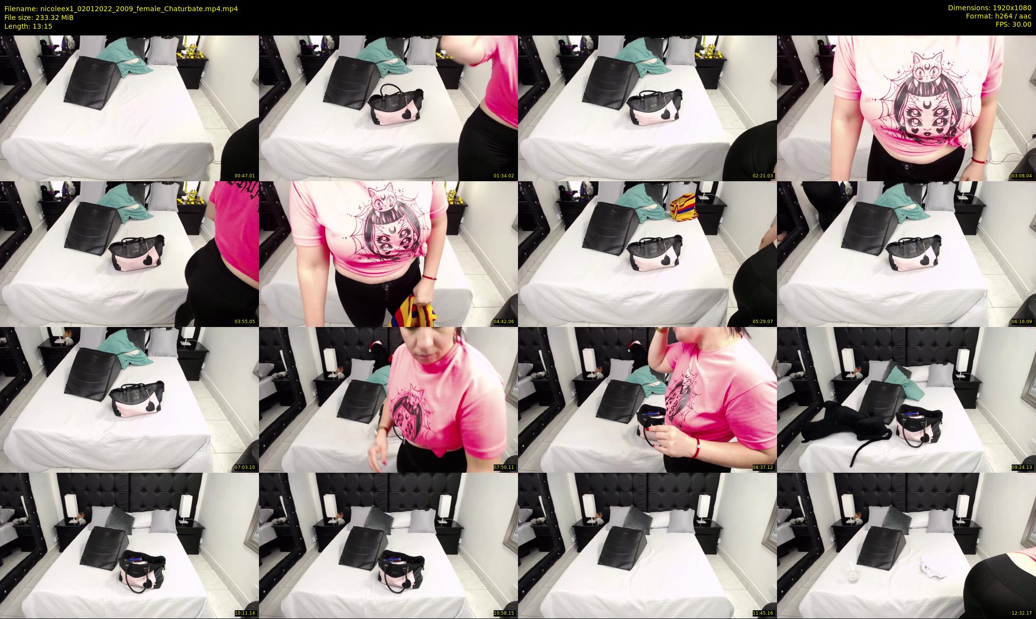 nicoleex1 — 14 minute Chaturbate female cam show recording, 1080p, Jan 2, 2022