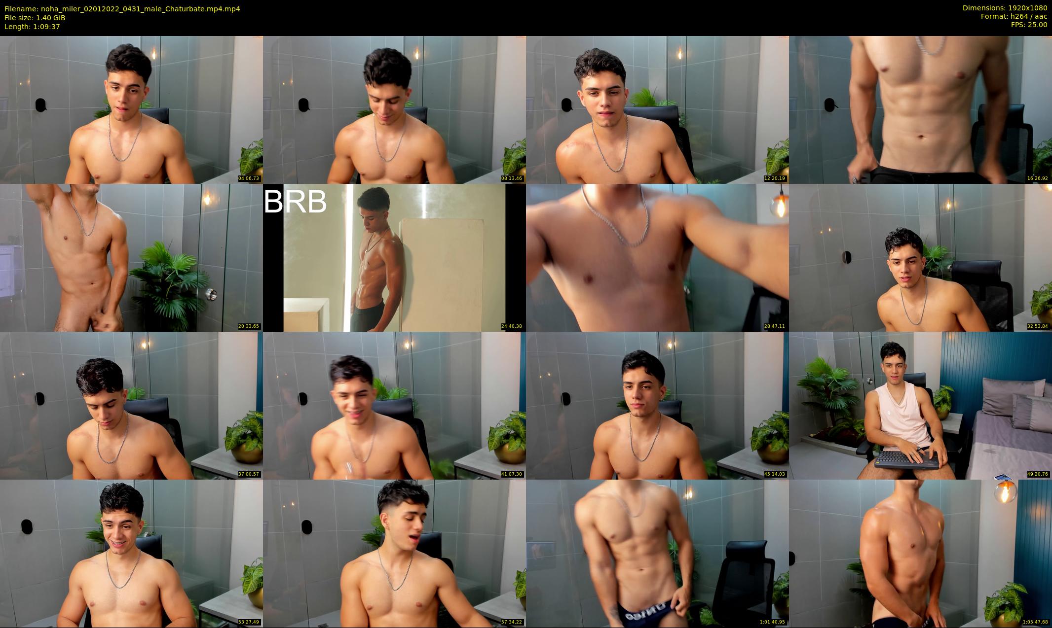 noha_miler — 70 minute Chaturbate male cam show recording, 1080p, Jan 2, 2022