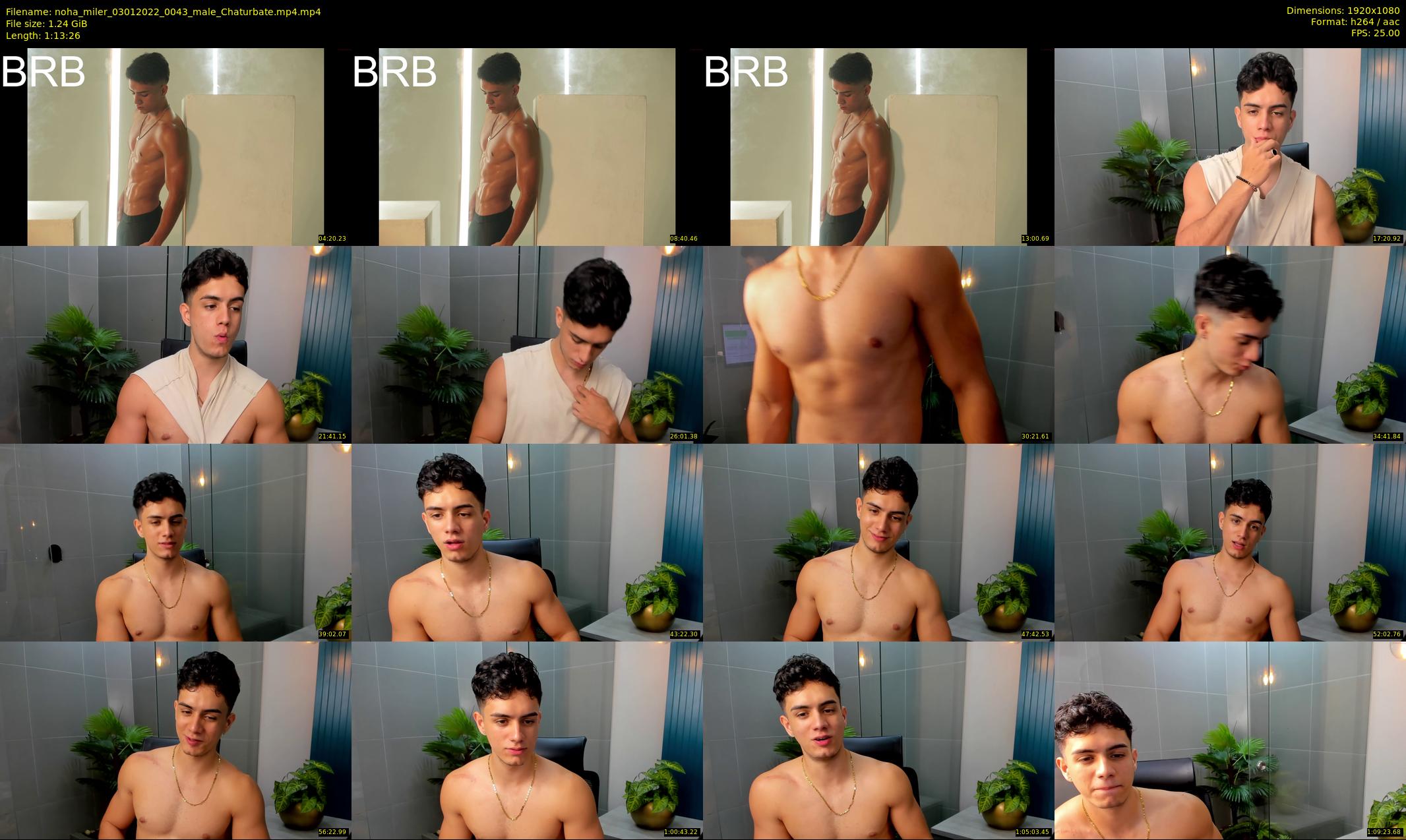 noha_miler — 74 minute Chaturbate male cam show recording, 1080p, Jan 3, 2022
