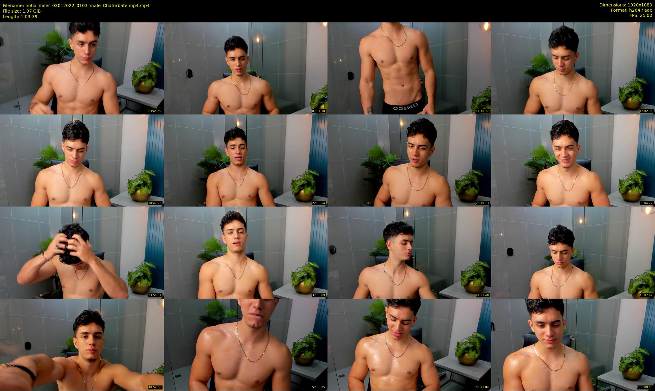 noha_miler — 64 minute Chaturbate male cam show recording, 1080p, Jan 3, 2022