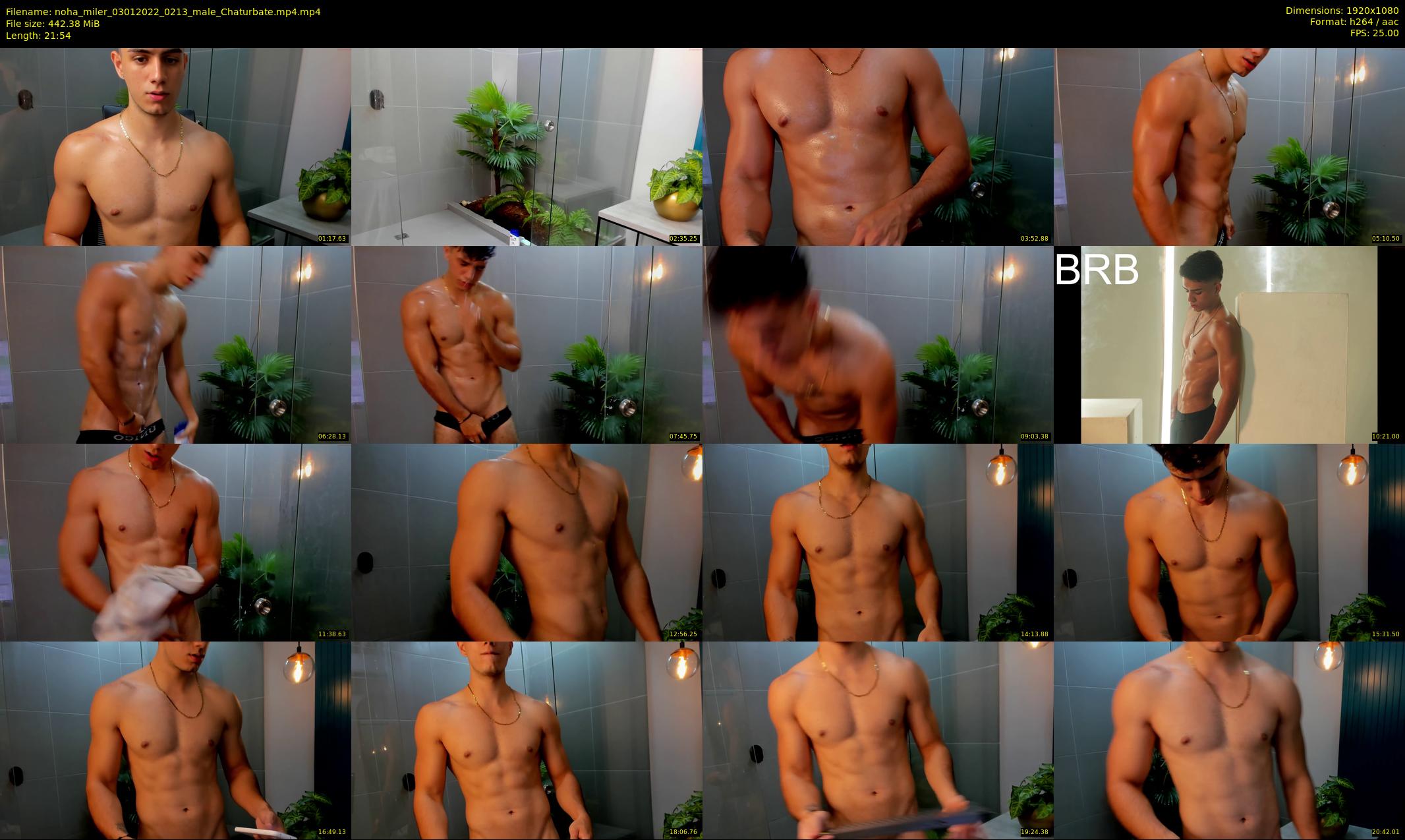 noha_miler — 22 minute Chaturbate male cam show recording, 1080p, Jan 3, 2022