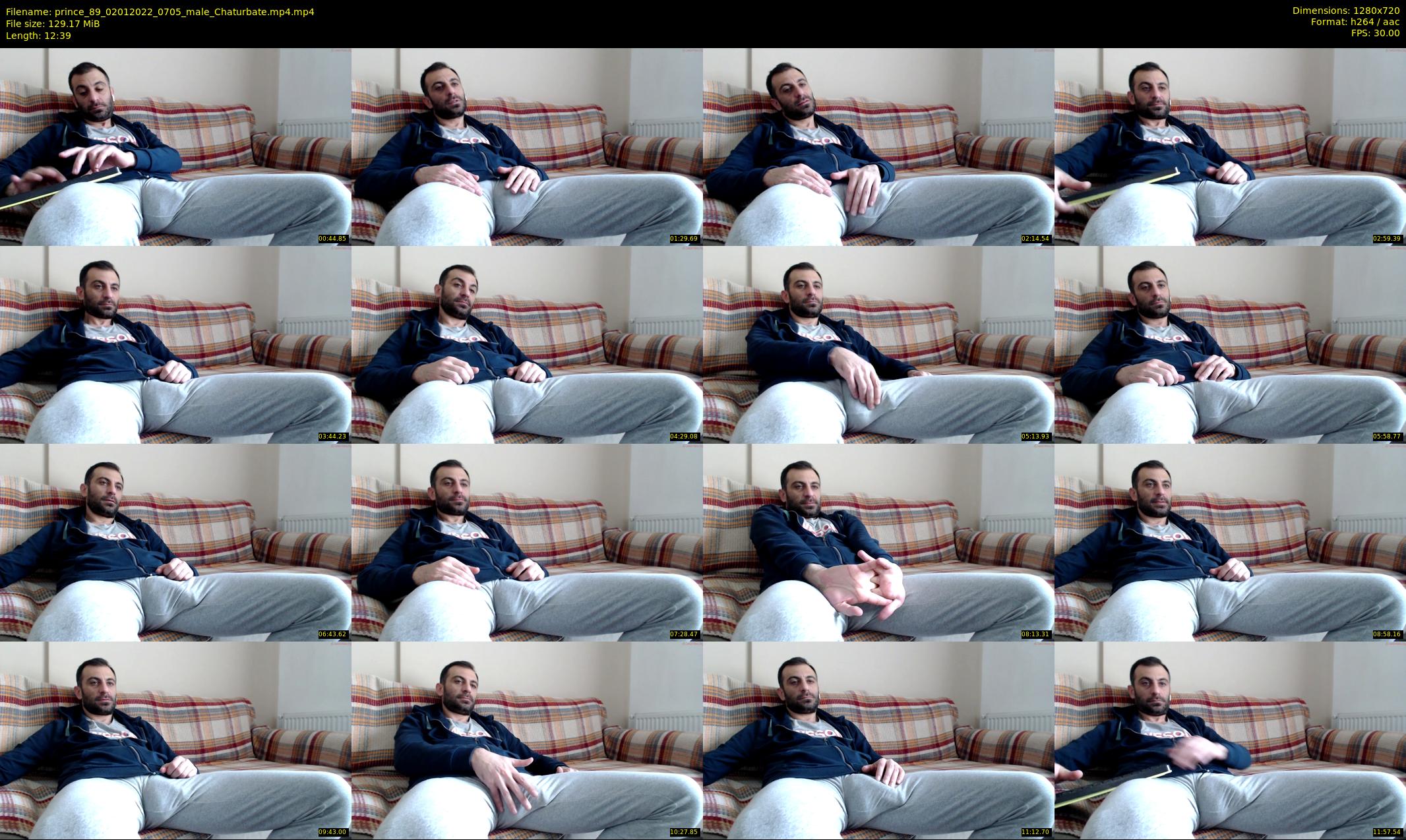 prince_89 — 13 minute Chaturbate male cam show recording, 720p, Jan 2, 2022