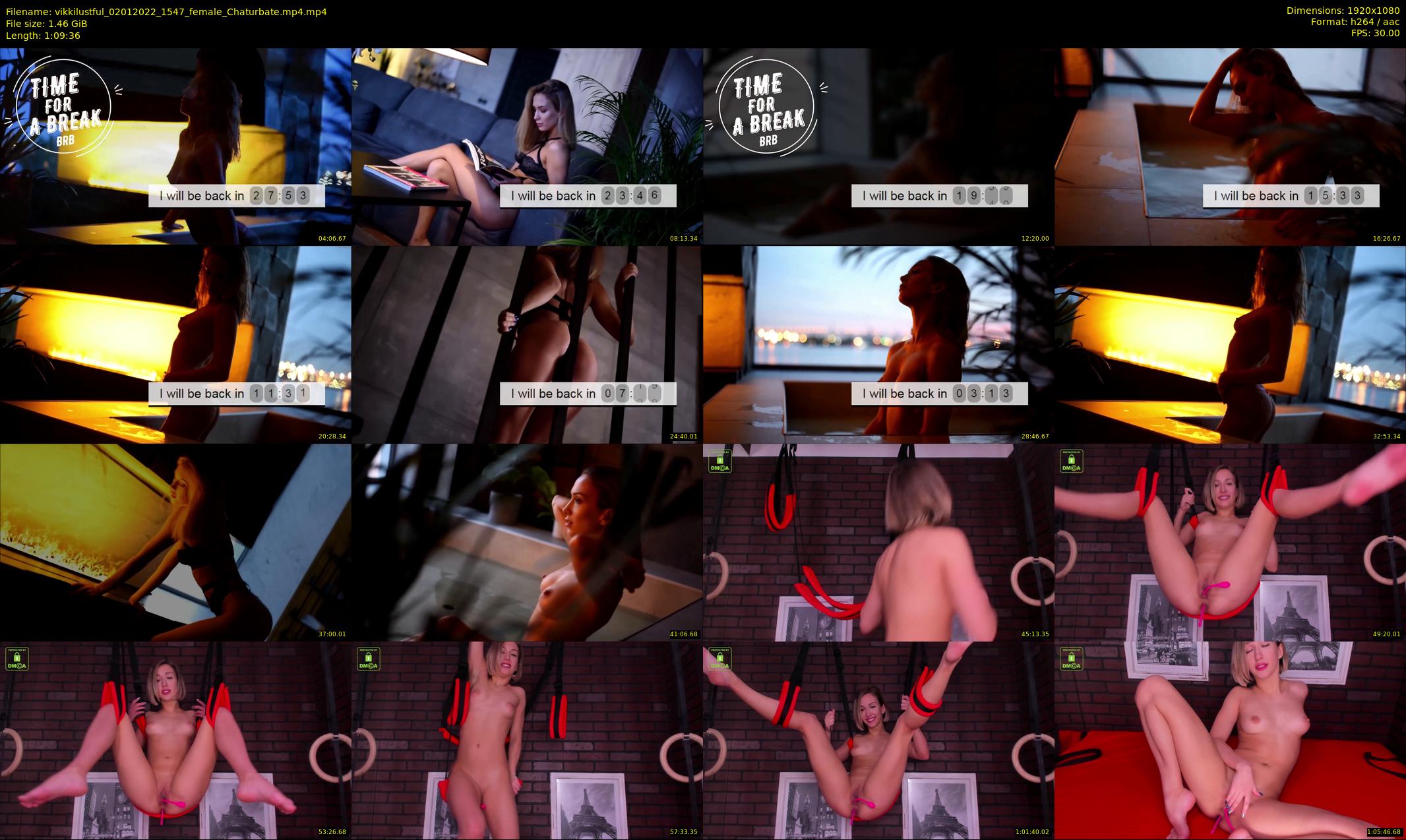 vikkilustful — 70 minute Chaturbate female cam show recording, 1080p, Jan 2, 2022