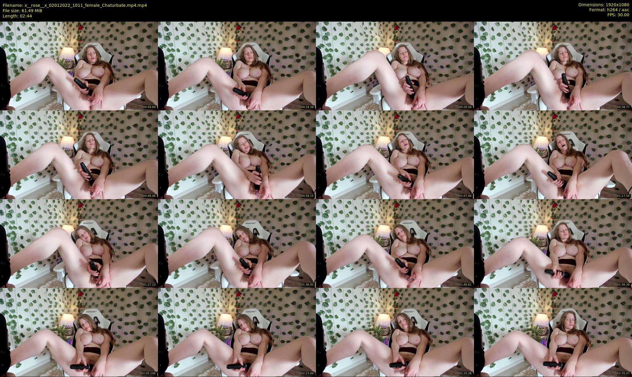 x__rose__x — 3 minute Chaturbate female cam show recording, 1080p, Jan 2, 2022