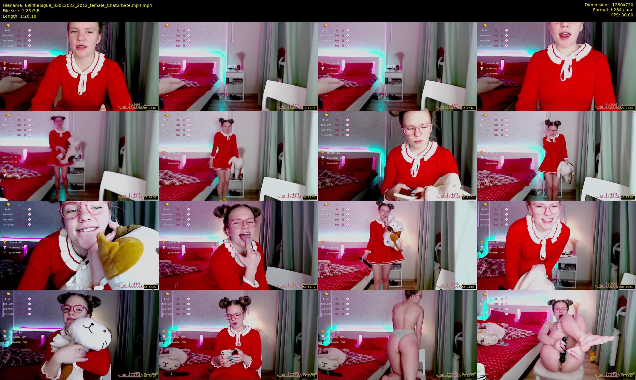 69littlebig69 — 87 minute Chaturbate couple cam show recording, 720p, Jan 3, 2022