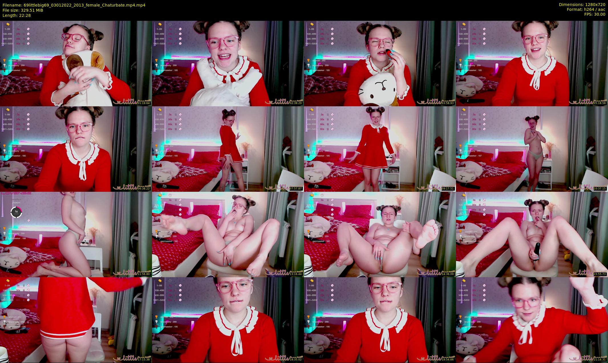 69littlebig69 — 23 minute Chaturbate couple cam show recording, 720p, Jan 3, 2022