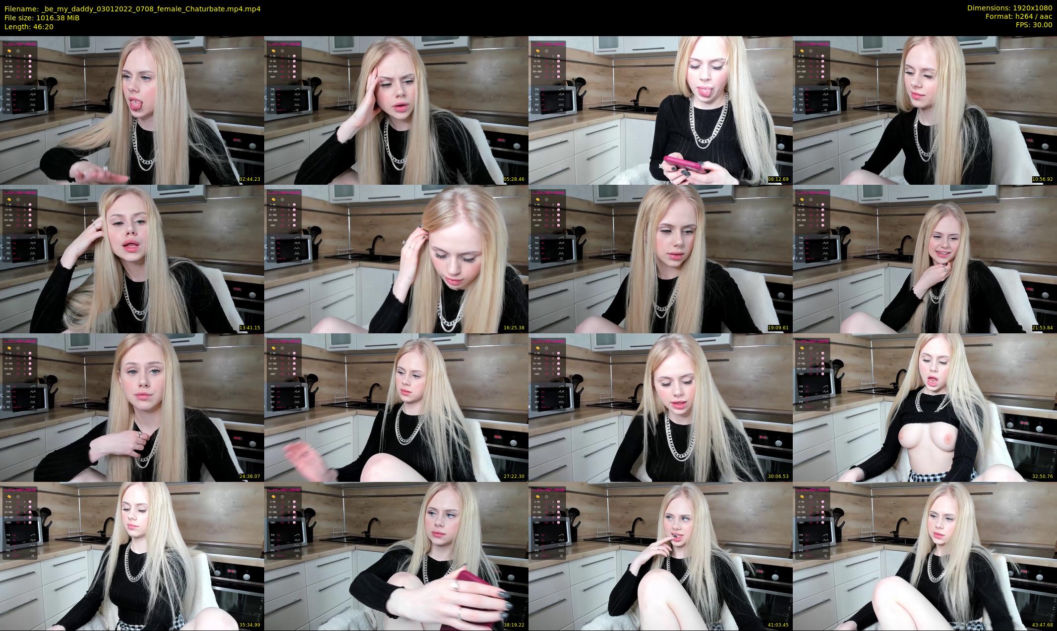 _be_my_daddy — 47 minute Chaturbate female cam show recording, 1080p, Jan 3, 2022