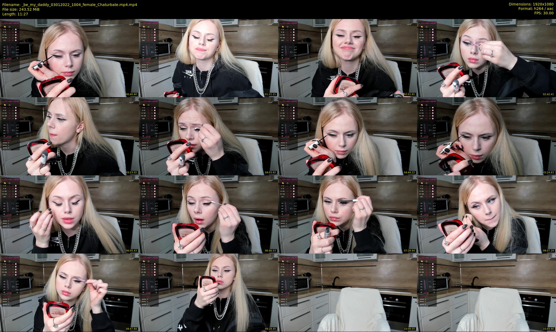 _be_my_daddy — 12 minute Chaturbate female cam show recording, 1080p, Jan 3, 2022