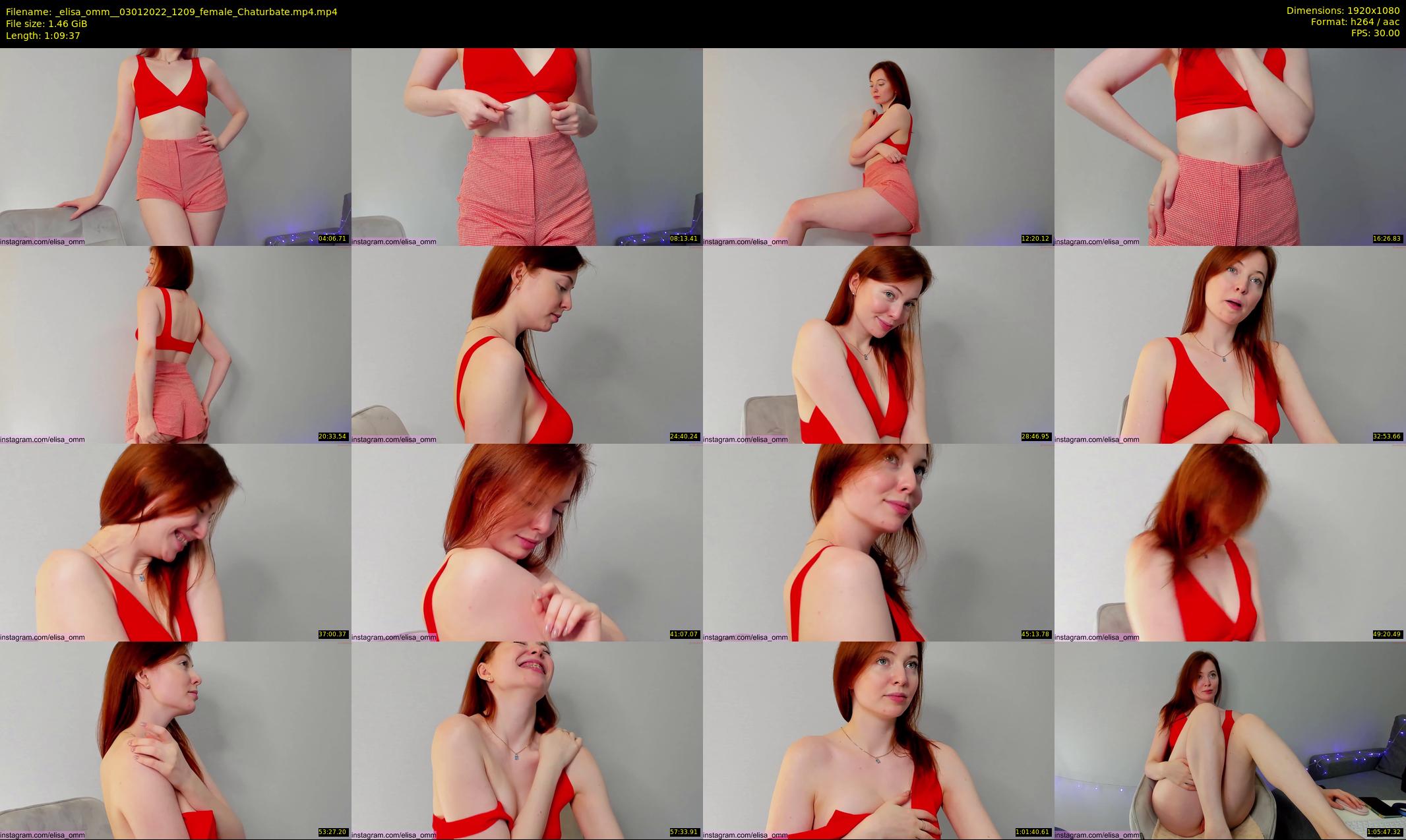 _elisa_omm_ — 70 minute Chaturbate female cam show recording, 1080p, Jan 3, 2022