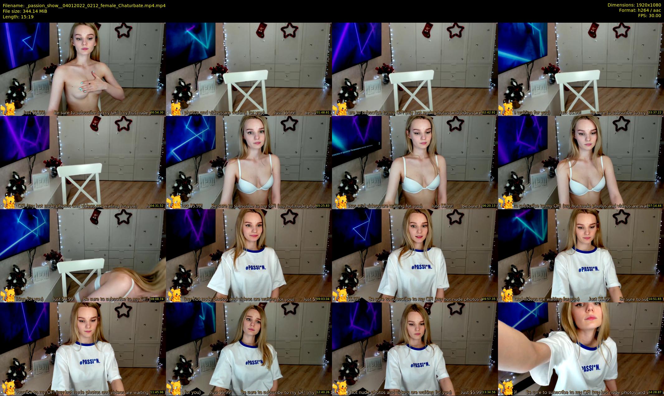 _passion_show_ — 16 minute Chaturbate couple cam show recording, 1080p, Jan 4, 2022