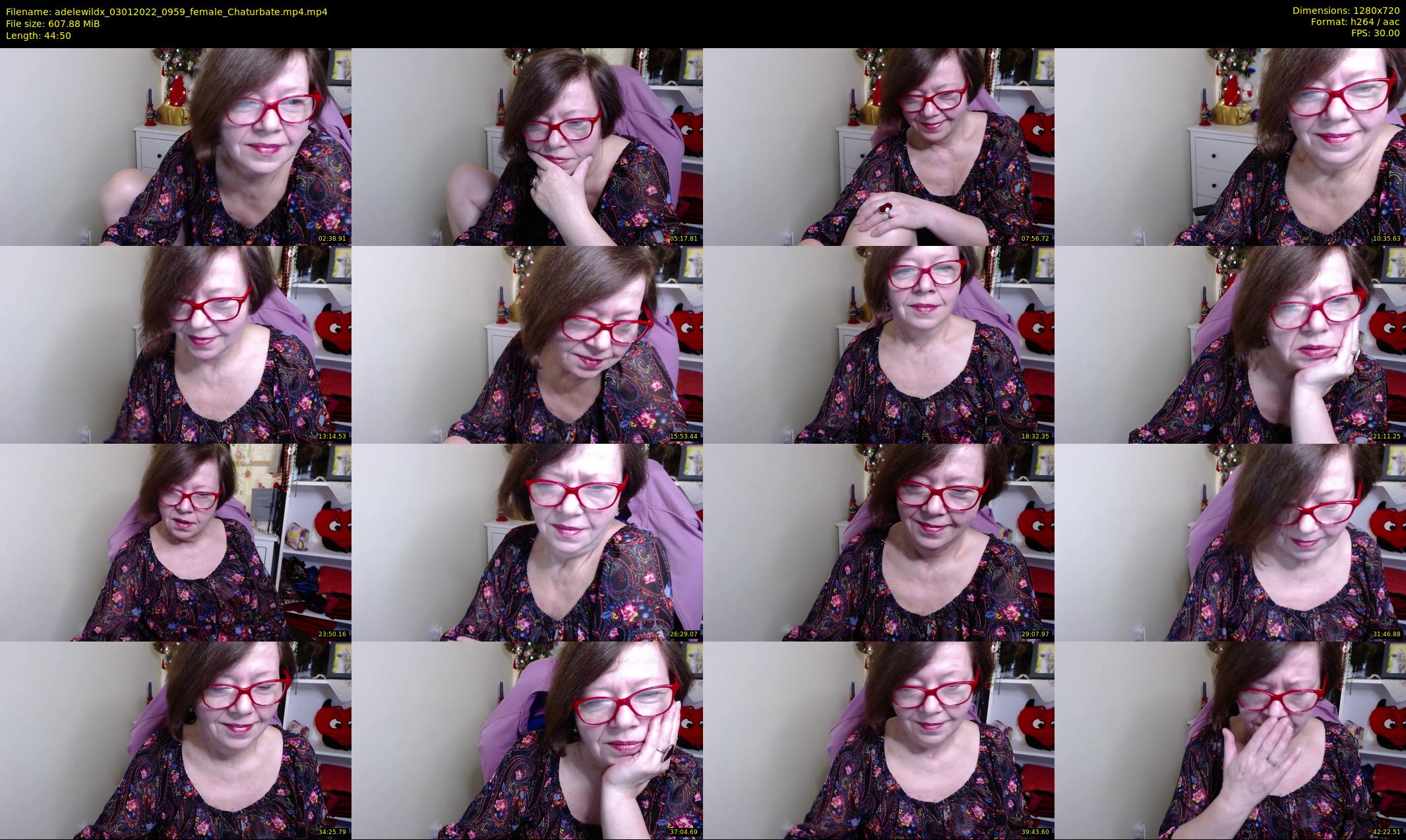 adelewildx — 45 minute Chaturbate female cam show recording, 720p, Jan 3, 2022