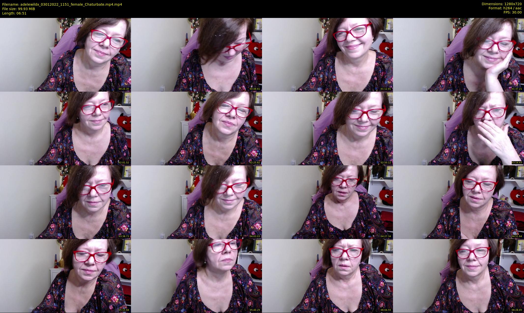 adelewildx — 7 minute Chaturbate female cam show recording, 720p, Jan 3, 2022