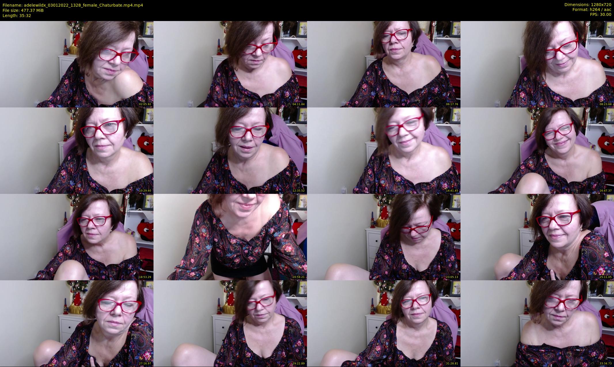 adelewildx — 36 minute Chaturbate female cam show recording, 720p, Jan 3, 2022
