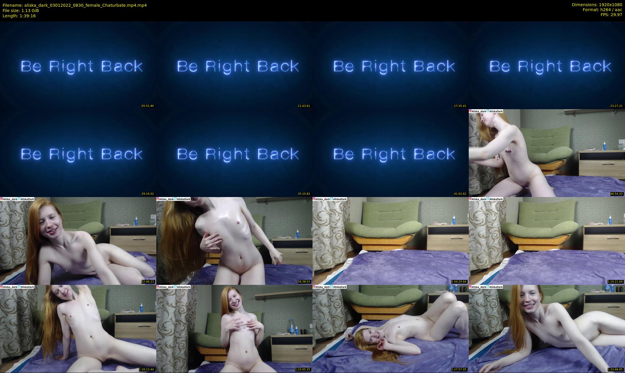 aliska_dark — 100 minute Chaturbate female cam show recording, 1080p, Jan 3, 2022