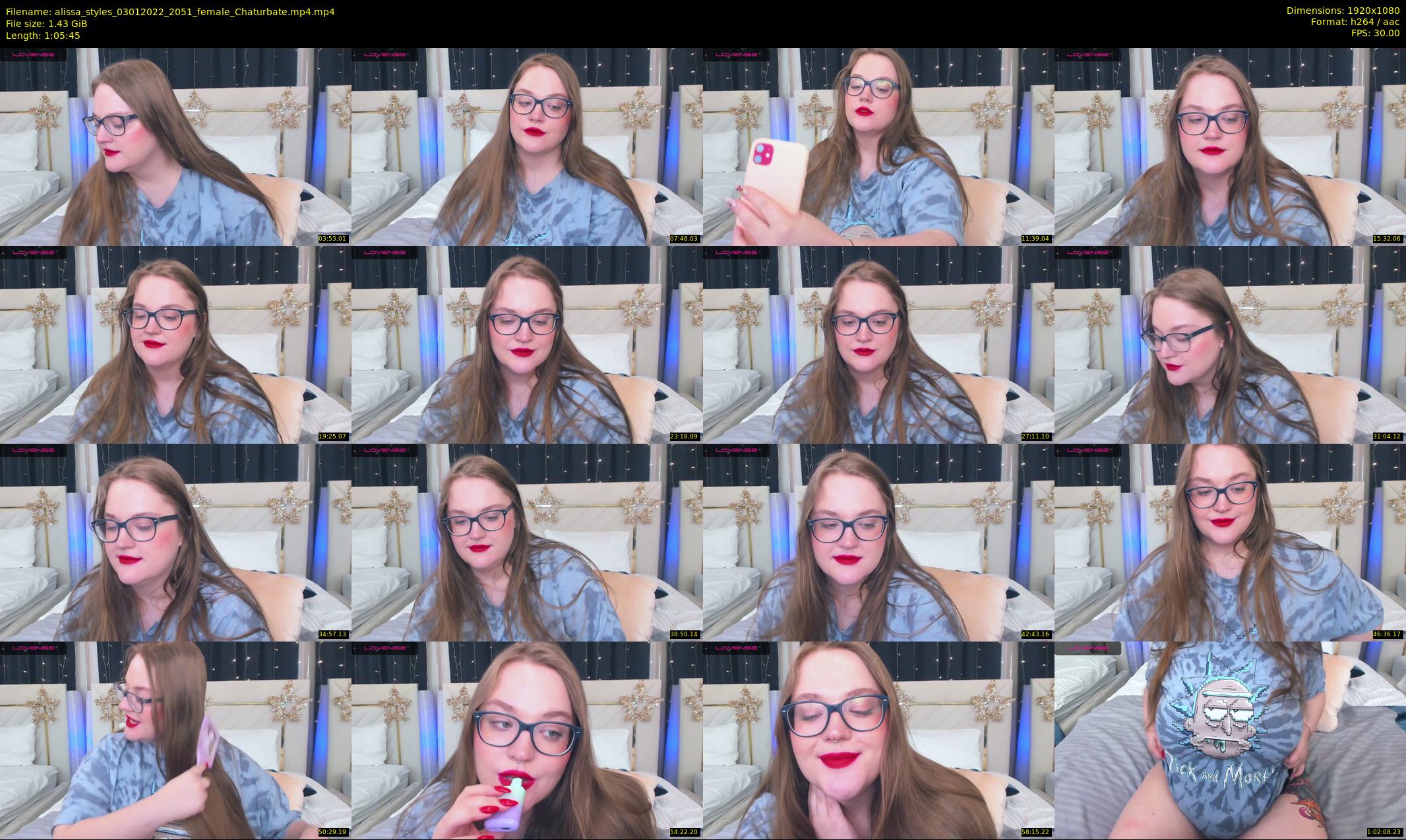 alissa_styles — 66 minute Chaturbate female cam show recording, 1080p, Jan 3, 2022