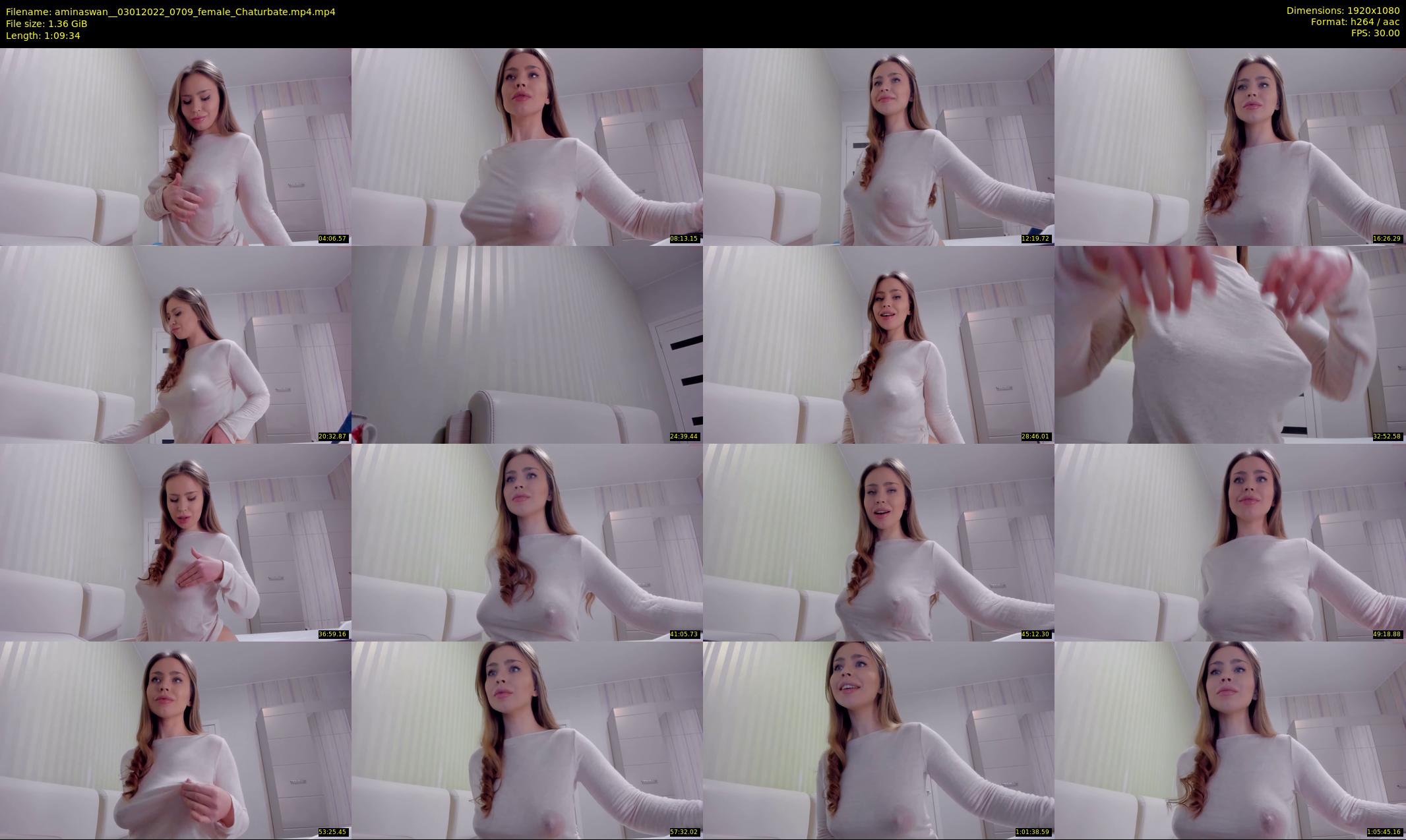 aminaswan_ — 70 minute Chaturbate female cam show recording, 1080p, Jan 3, 2022