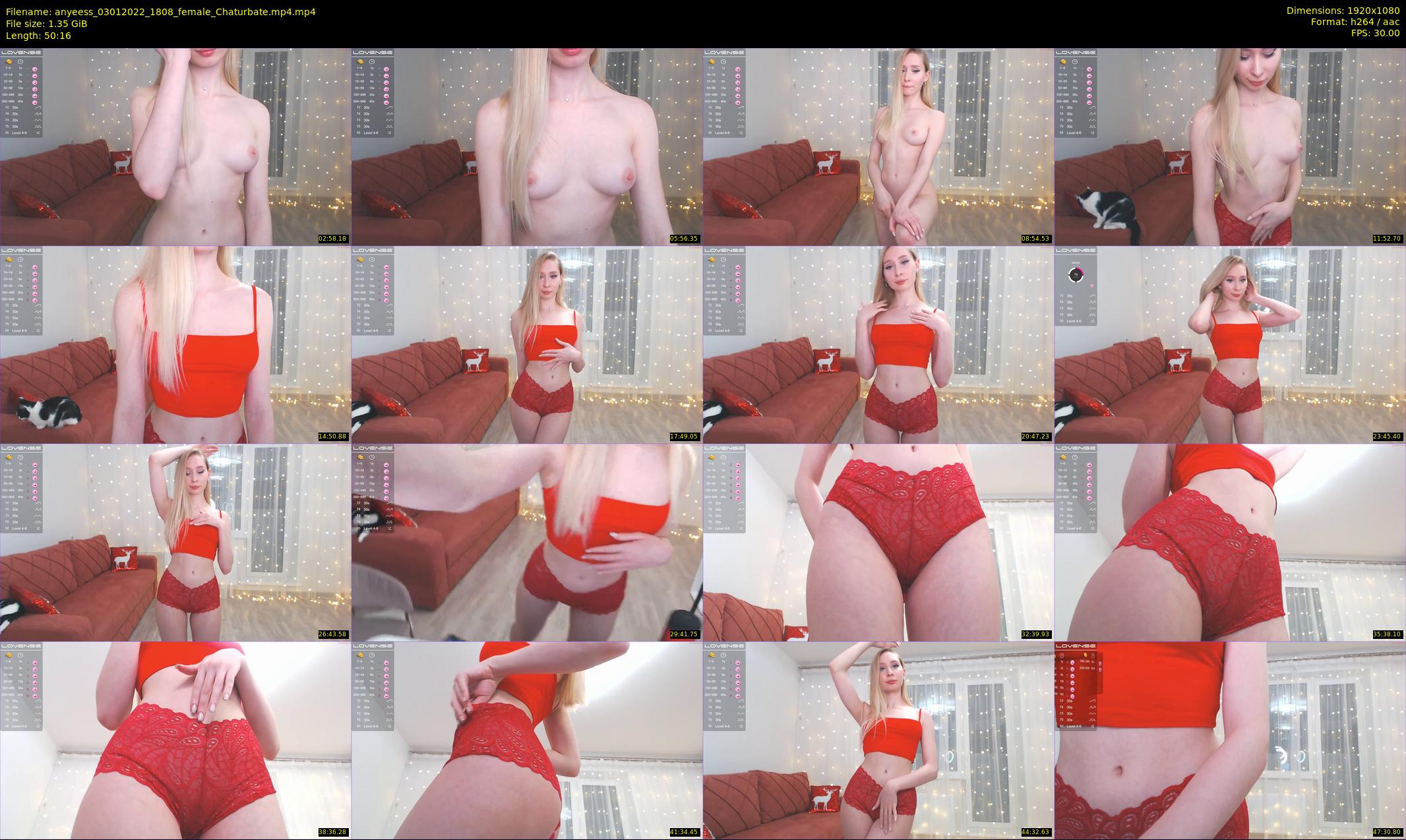 anyeess — 51 minute Chaturbate female cam show recording, 1080p, Jan 3, 2022