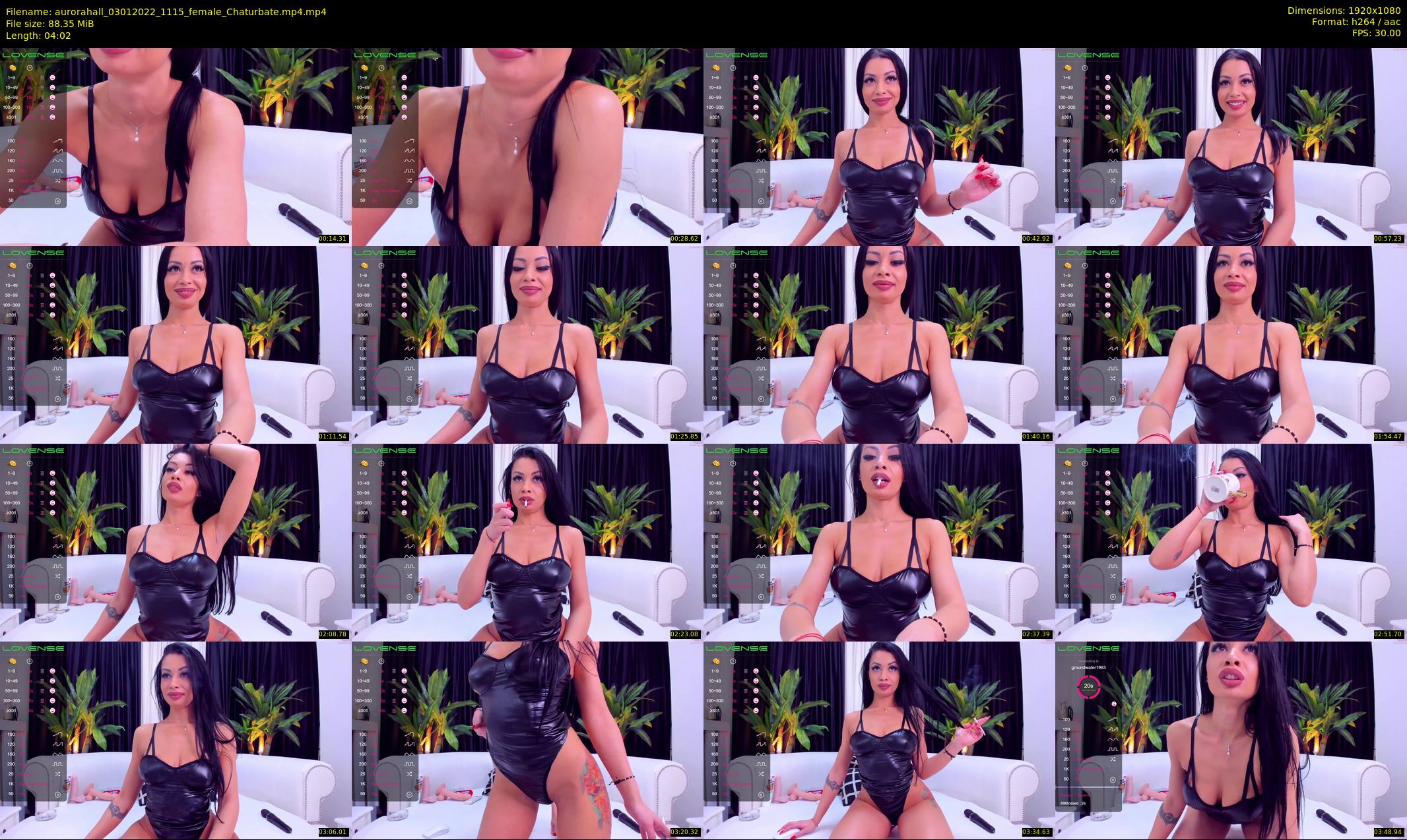 aurorahall — 5 minute Chaturbate female cam show recording, 1080p, Jan 3, 2022