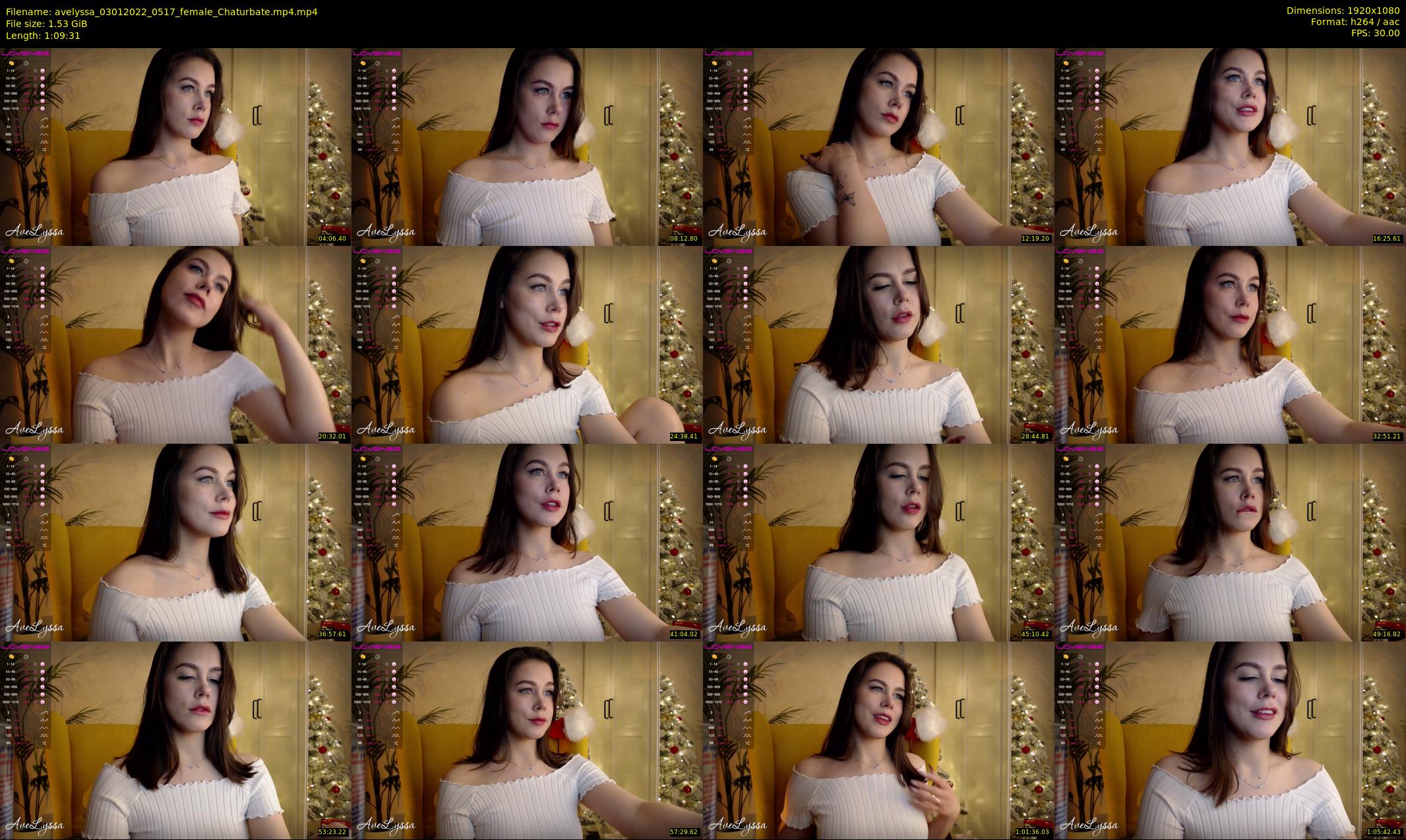 avelyssa — 70 minute Chaturbate female cam show recording, 1080p, Jan 3, 2022