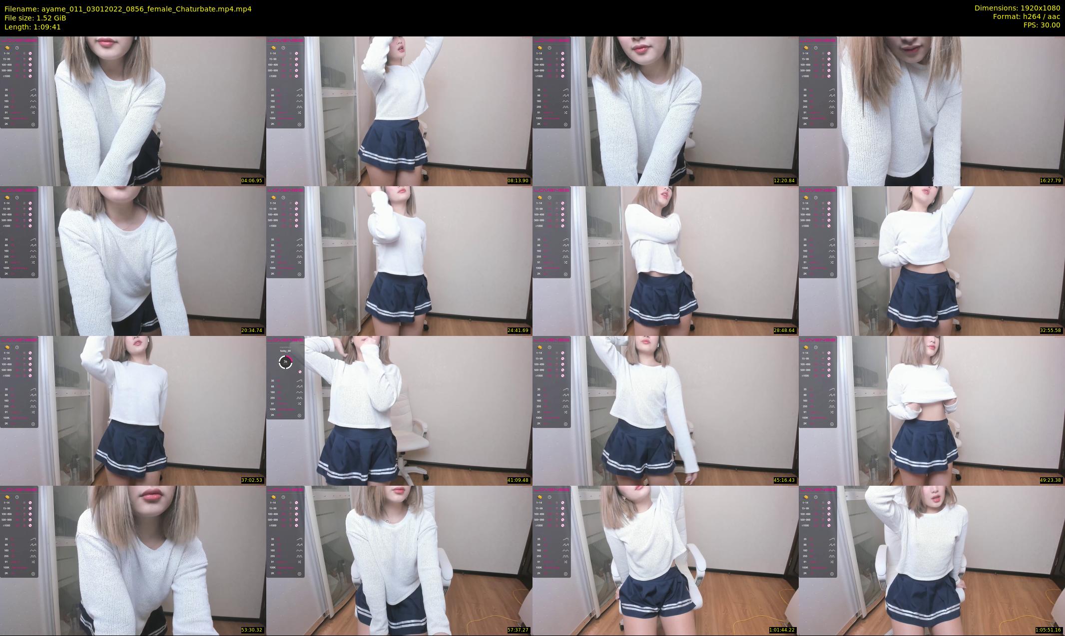 ayame_011 — 70 minute Chaturbate female cam show recording, 1080p, Jan 3, 2022