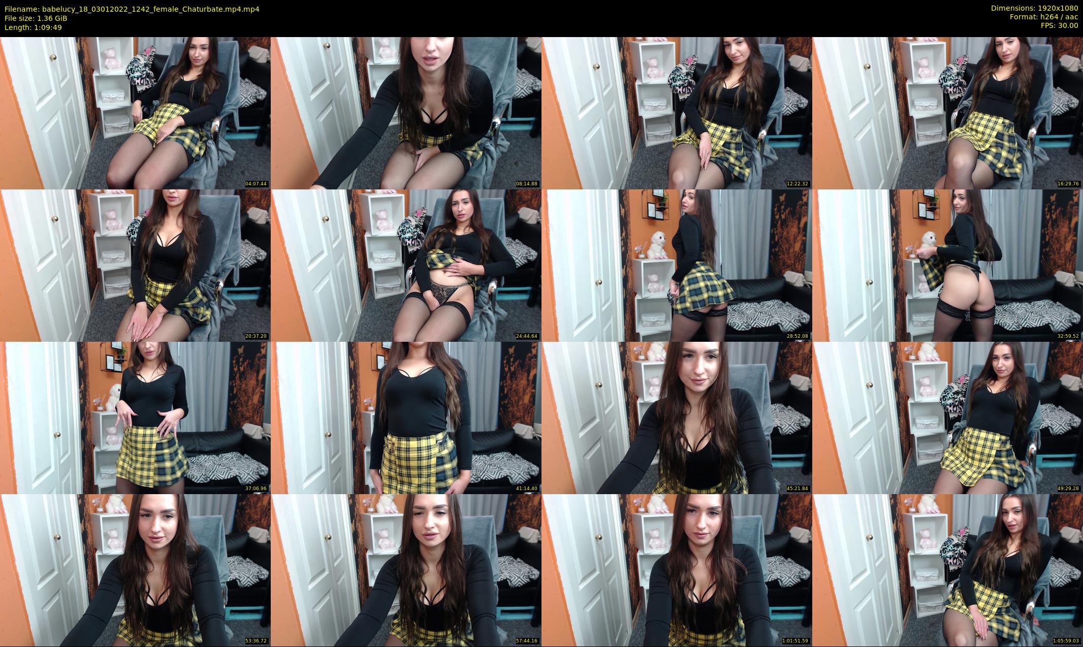 babelucy_18 — 70 minute Chaturbate female cam show recording, 1080p, Jan 3, 2022
