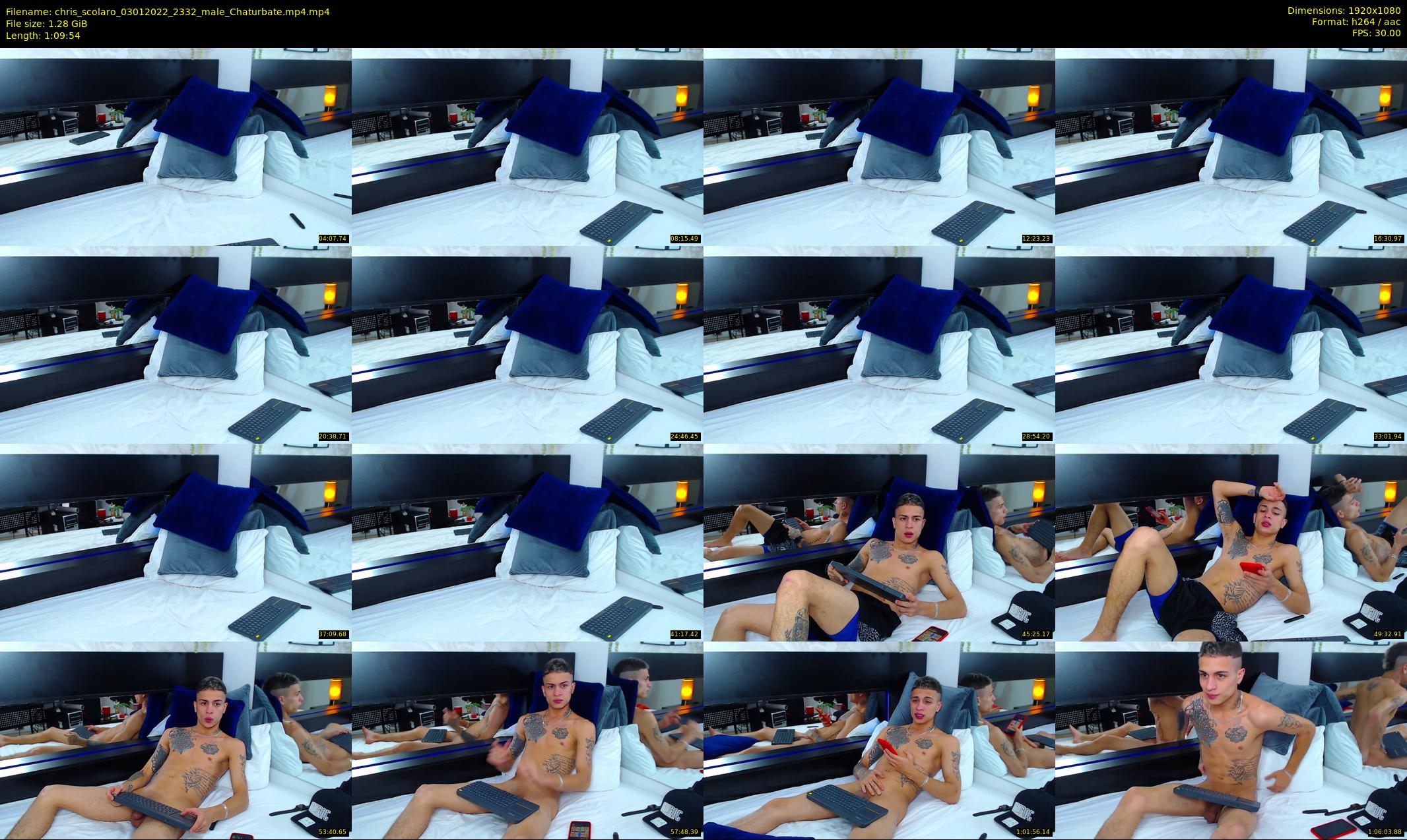 chris_scolaro — 70 minute Chaturbate male cam show recording, 1080p, Jan 3, 2022