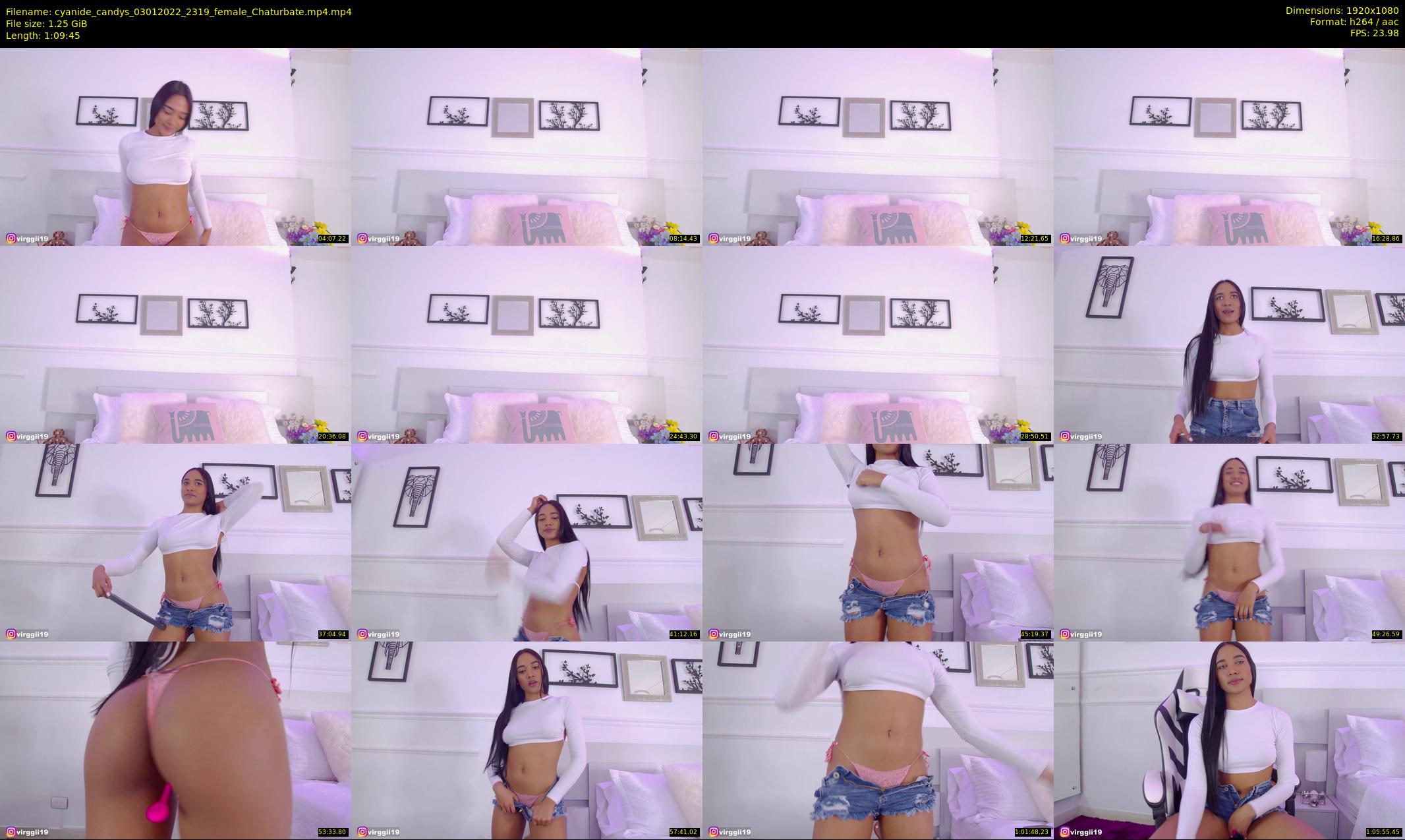cyanide_candys — 70 minute Chaturbate female cam show recording, 1080p, Jan 3, 2022