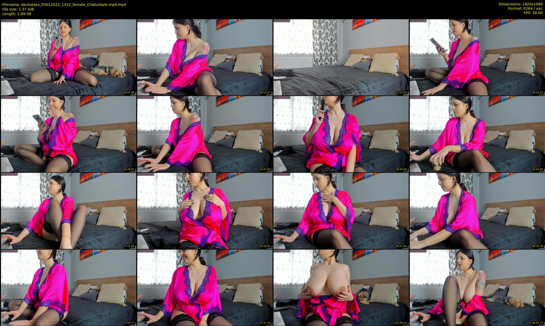 devinesex — 70 minute Chaturbate female cam show recording, 1080p, Jan 3, 2022
