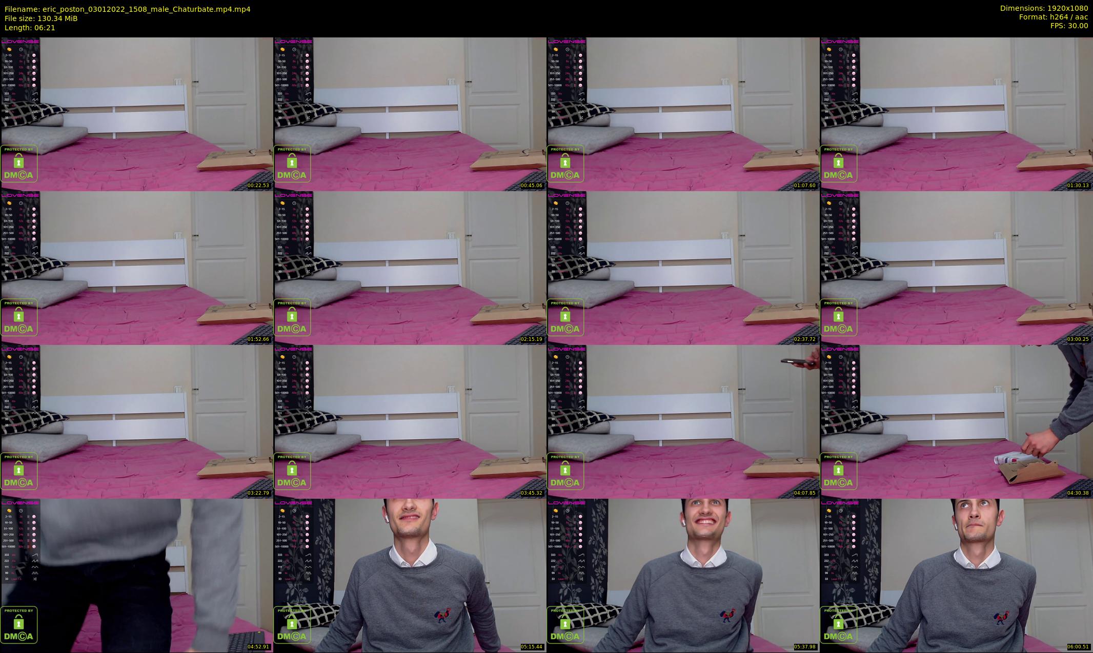 eric_poston — 7 minute Chaturbate male cam show recording, 1080p, Jan 3, 2022