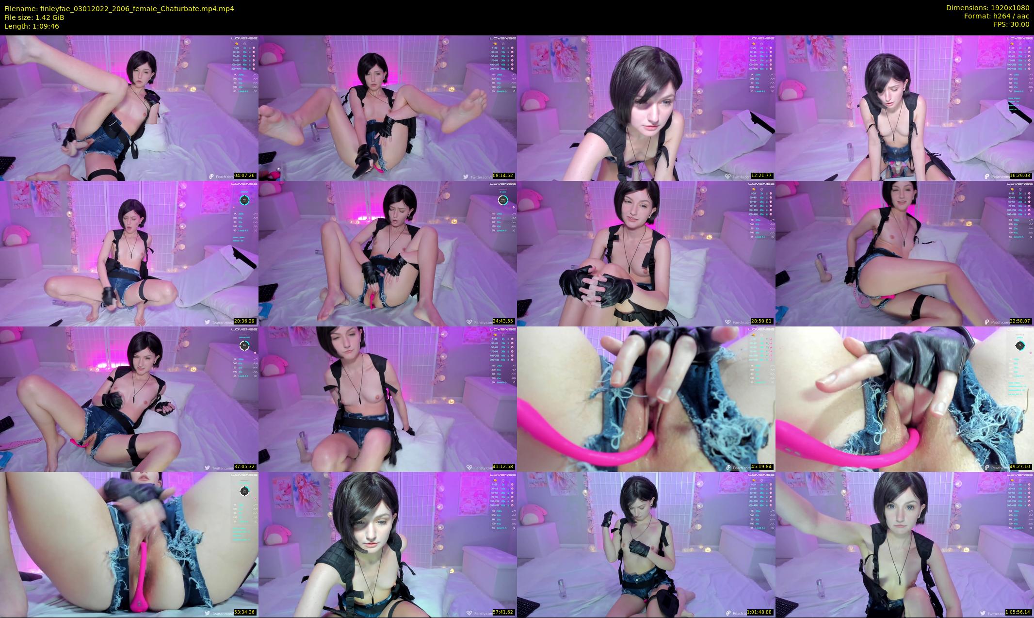 finleyfae — 70 minute Chaturbate female cam show recording, 1080p, Jan 3, 2022