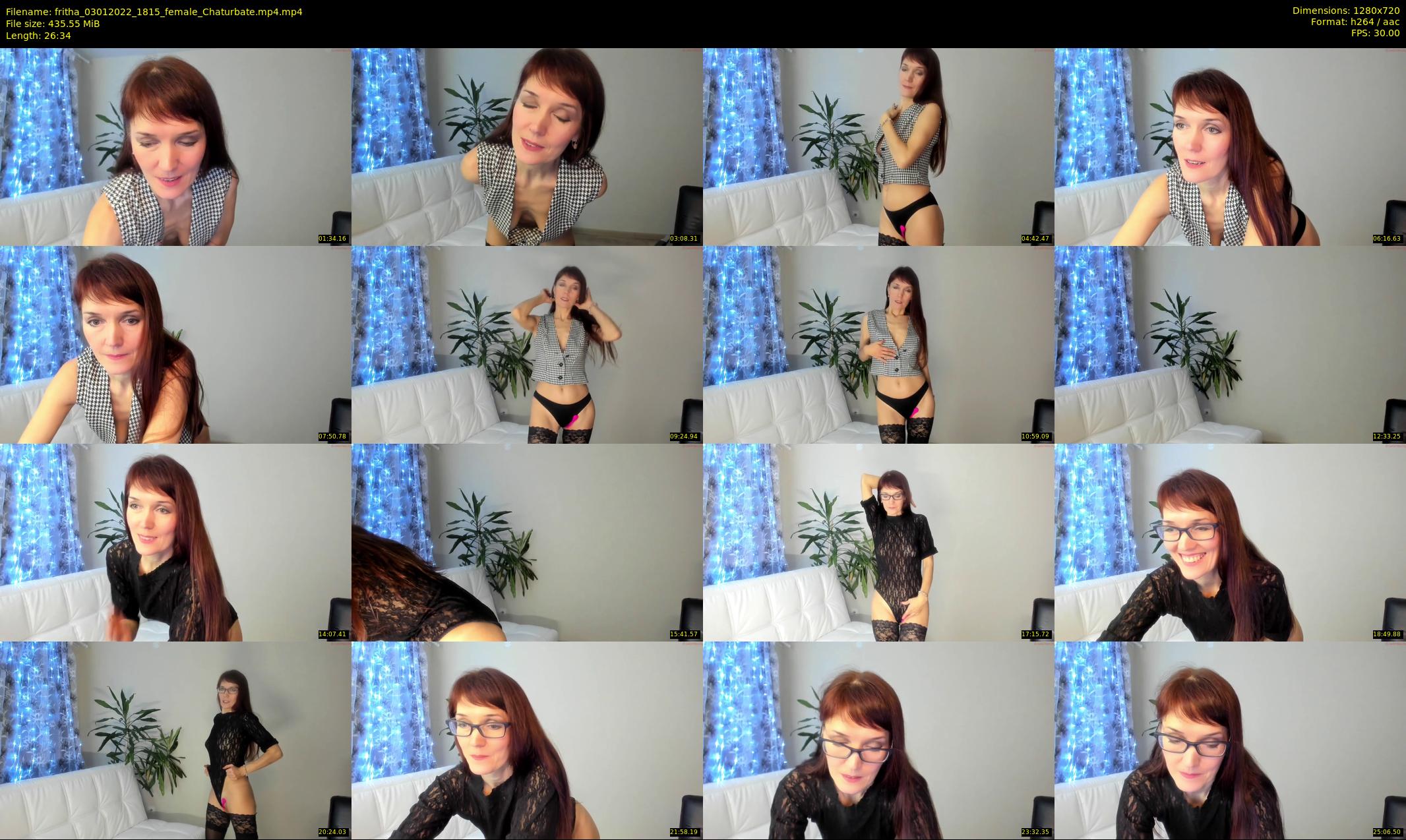 fritha — 27 minute Chaturbate female cam show recording, 720p, Jan 3, 2022
