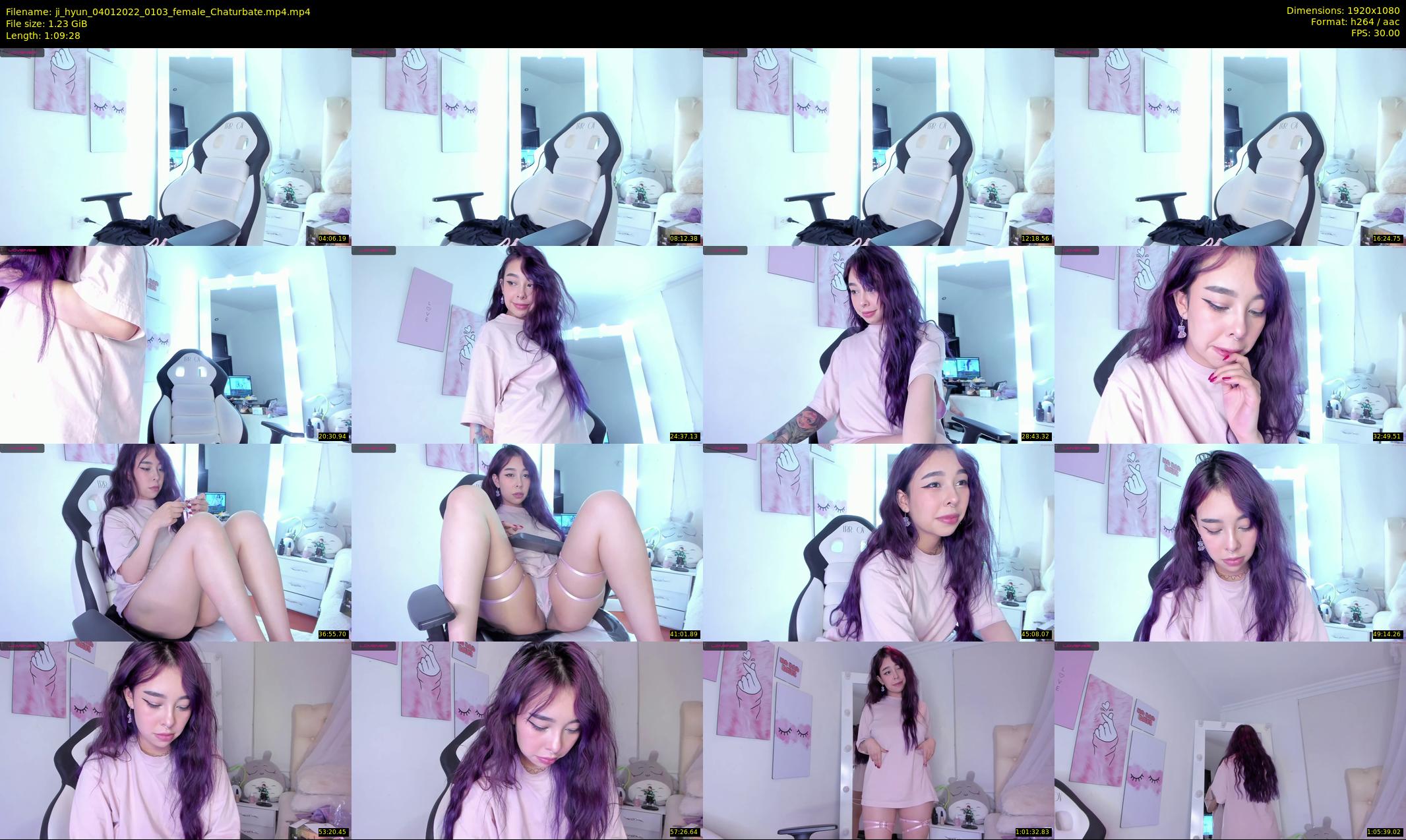 ji_hyun — 70 minute Chaturbate female cam show recording, 1080p, Jan 4, 2022