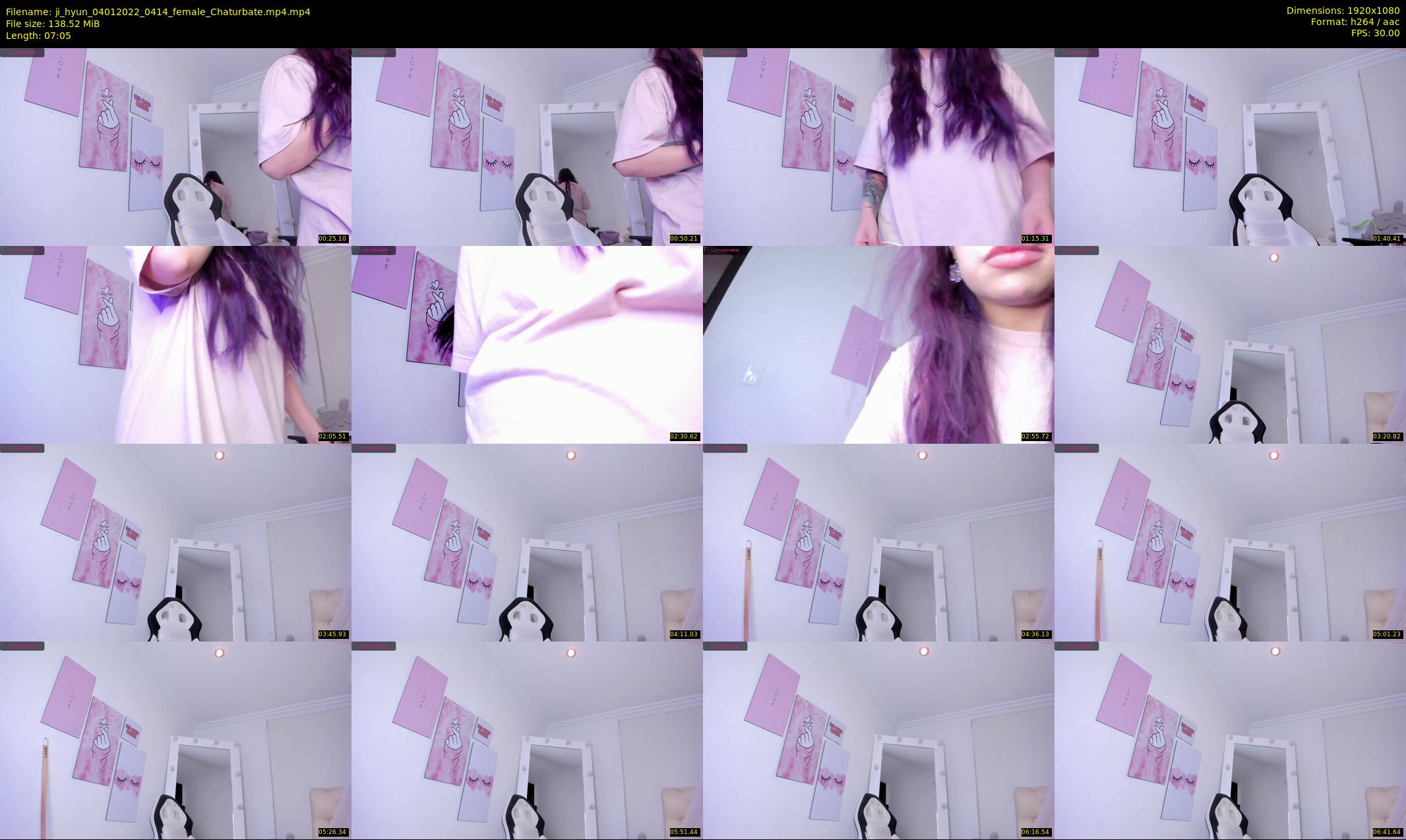 ji_hyun — 8 minute Chaturbate female cam show recording, 1080p, Jan 4, 2022