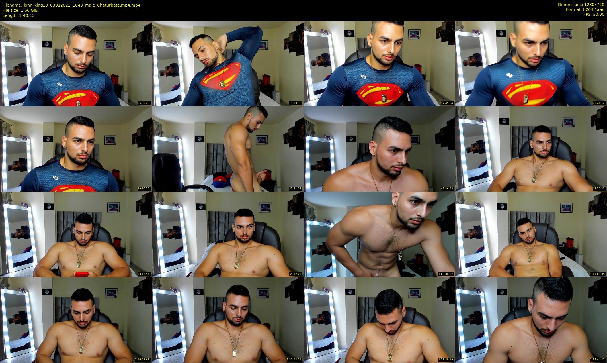 john_king29 — 101 minute Chaturbate male cam show recording, 720p, Jan 3, 2022