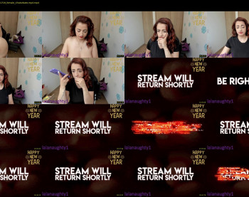 lalanaughty1 — 35 minute Chaturbate female cam show recording, 1080p, Jan 3, 2022