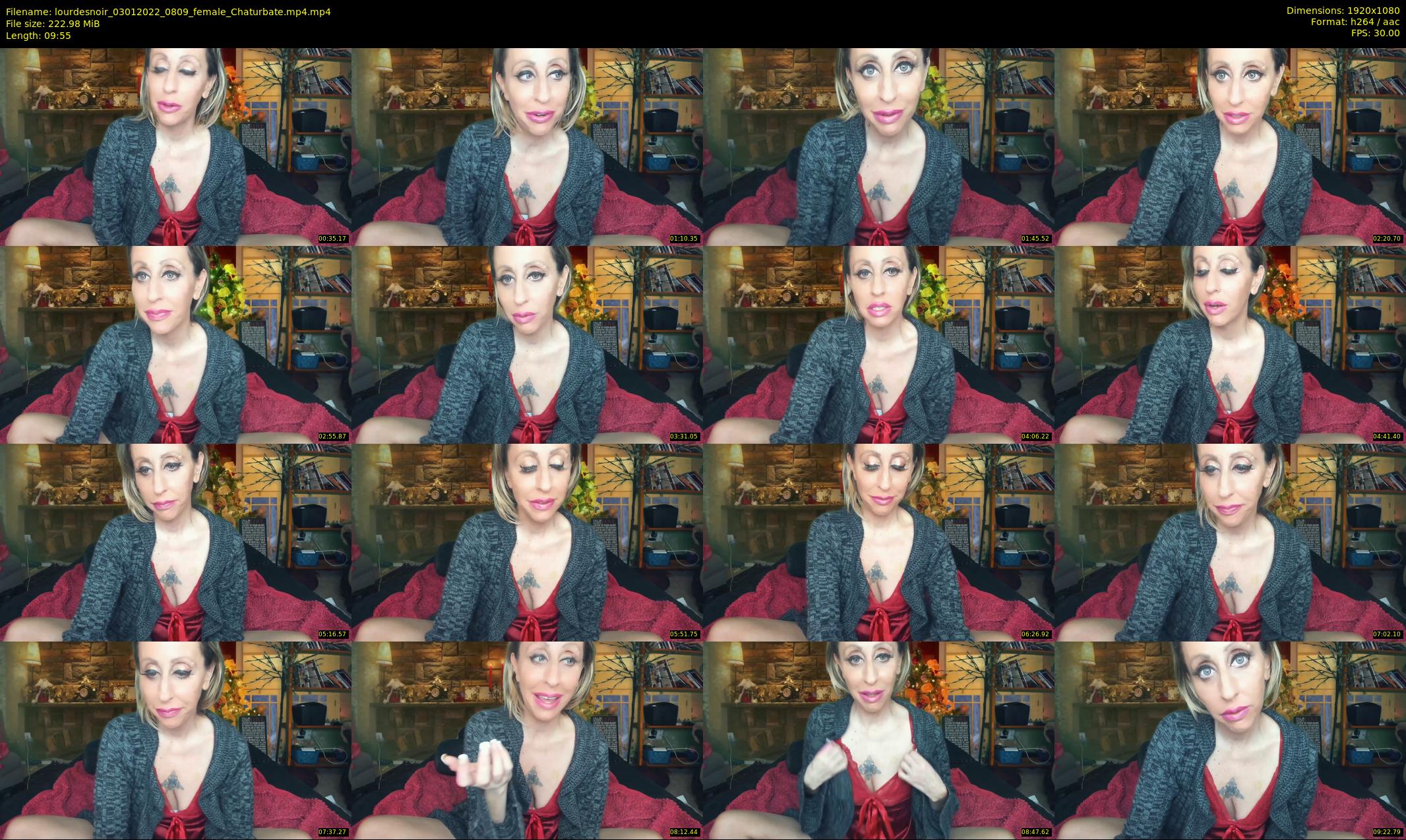 lourdesnoir — 10 minute Chaturbate female cam show recording, 1080p, Jan 3, 2022