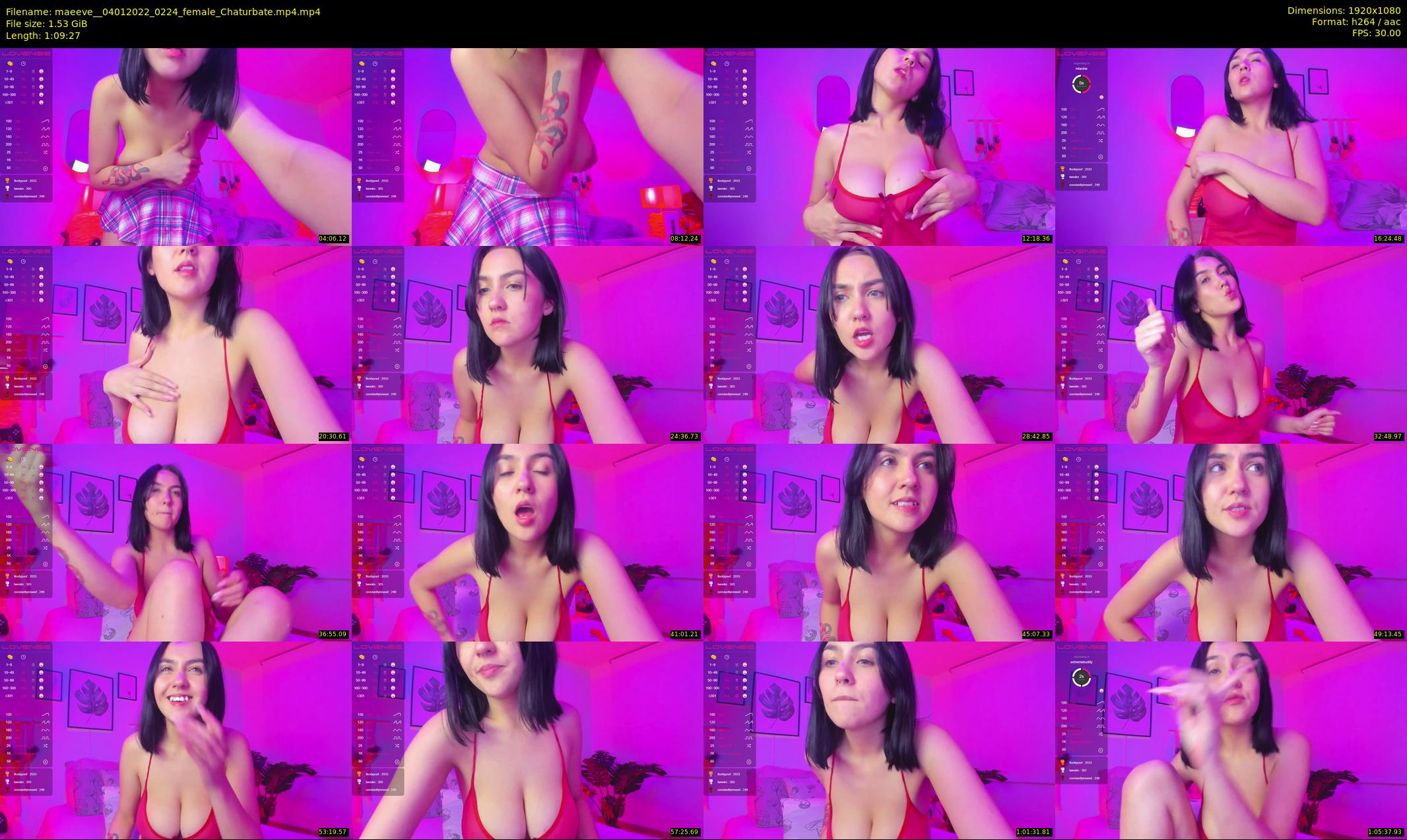 maeeve_ — 70 minute Chaturbate female cam show recording, 1080p, Jan 4, 2022