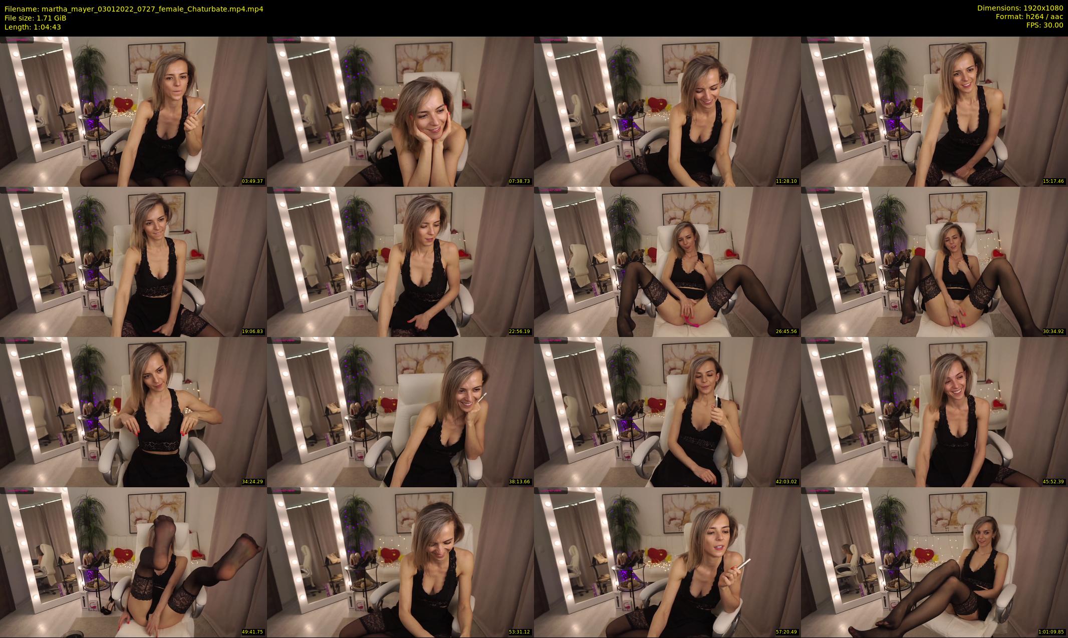 martha_mayer — 65 minute Chaturbate female cam show recording, 1080p, Jan 3, 2022