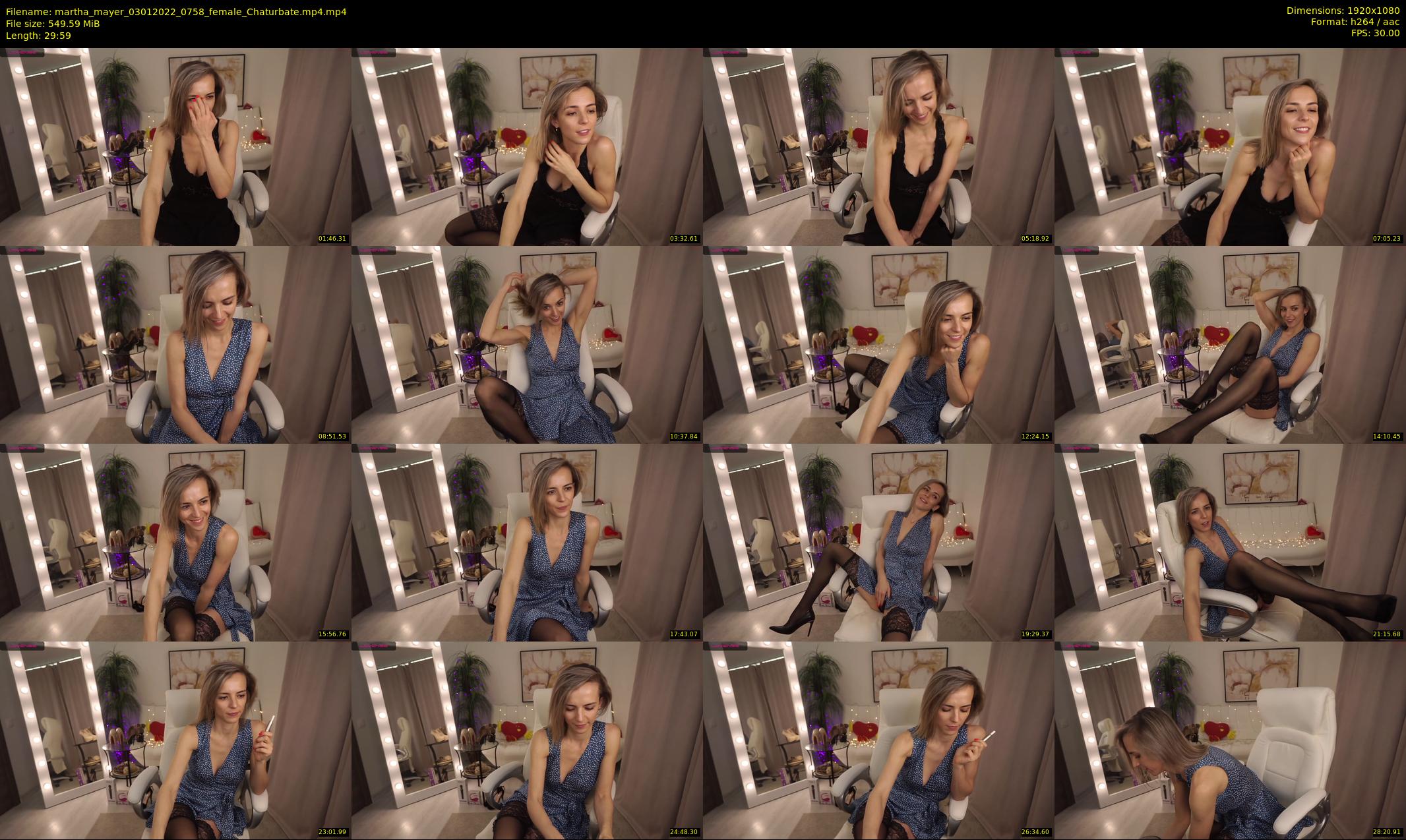 martha_mayer — 30 minute Chaturbate female cam show recording, 1080p, Jan 3, 2022