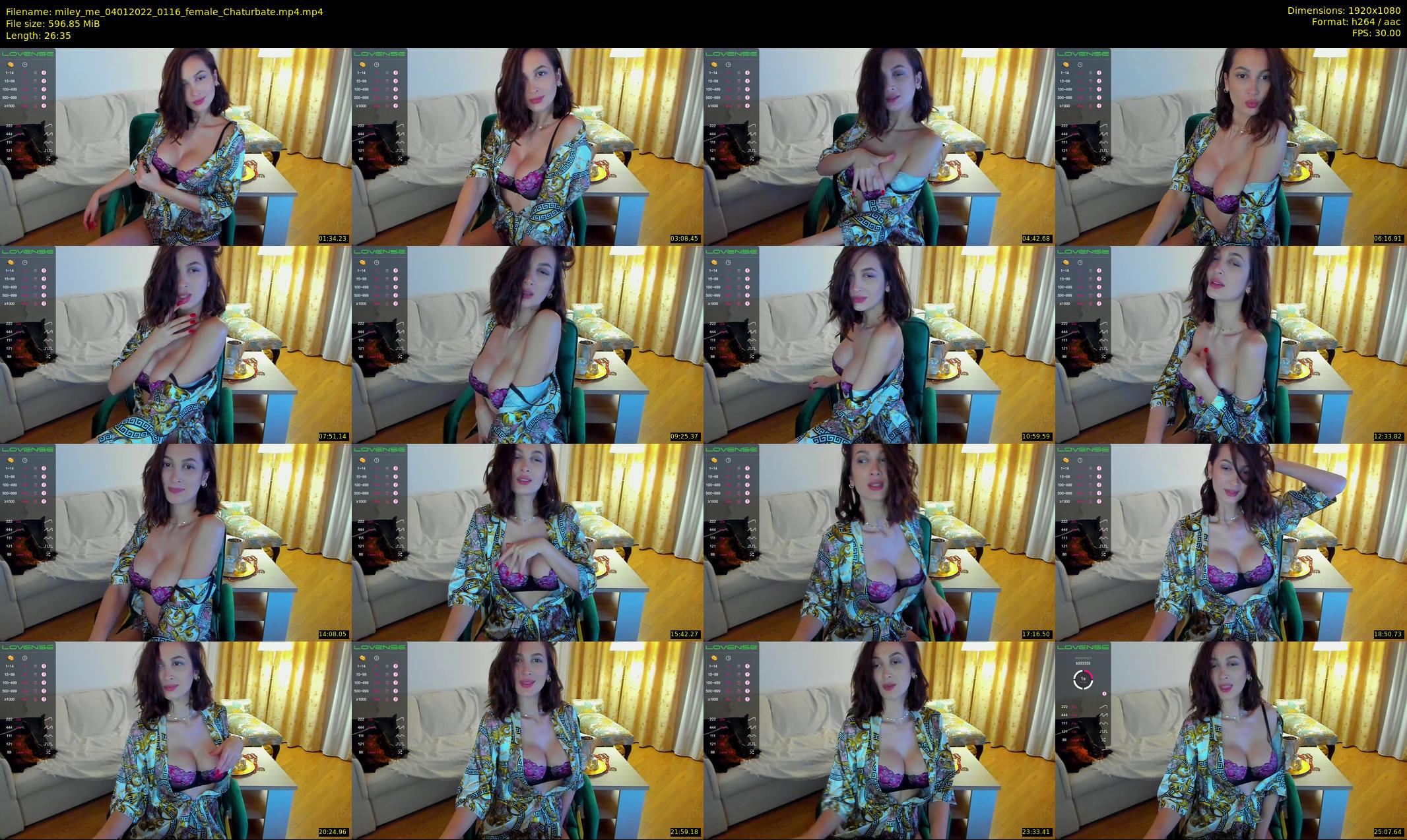 miley_me — 27 minute Chaturbate female cam show recording, 1080p, Jan 4, 2022