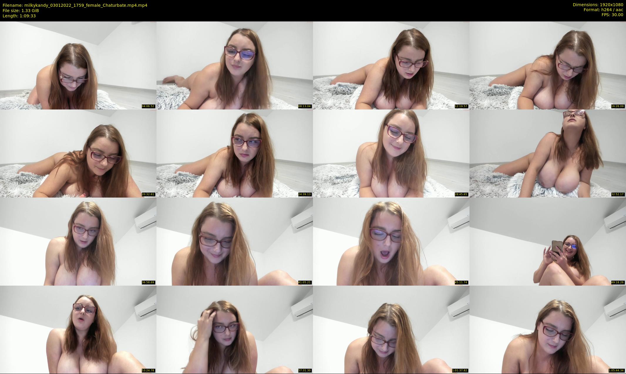 milkykandy — 70 minute Chaturbate female cam show recording, 1080p, Jan 3, 2022